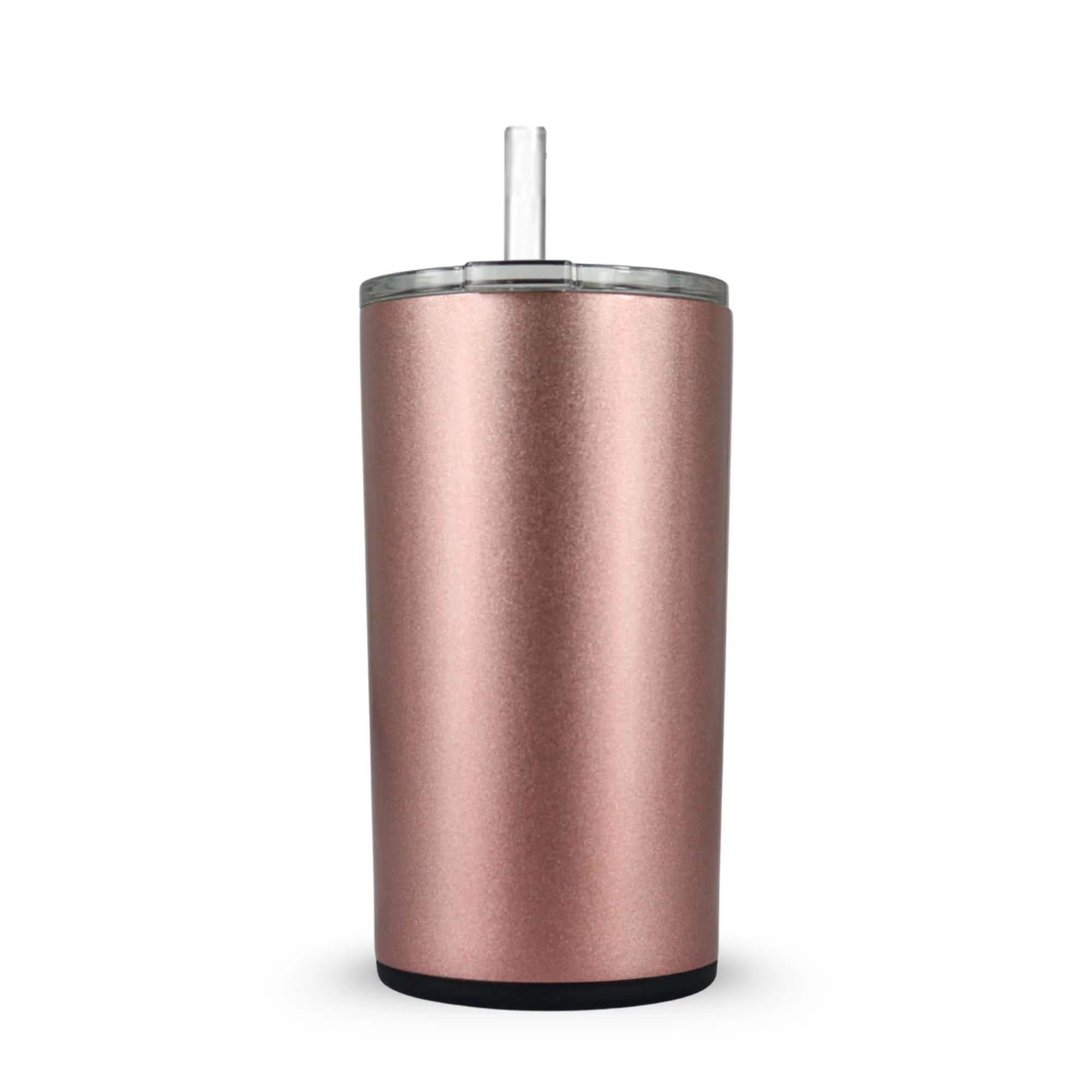12oz Stainless Steel Mini Tumbler - Rose Gold - Image 3