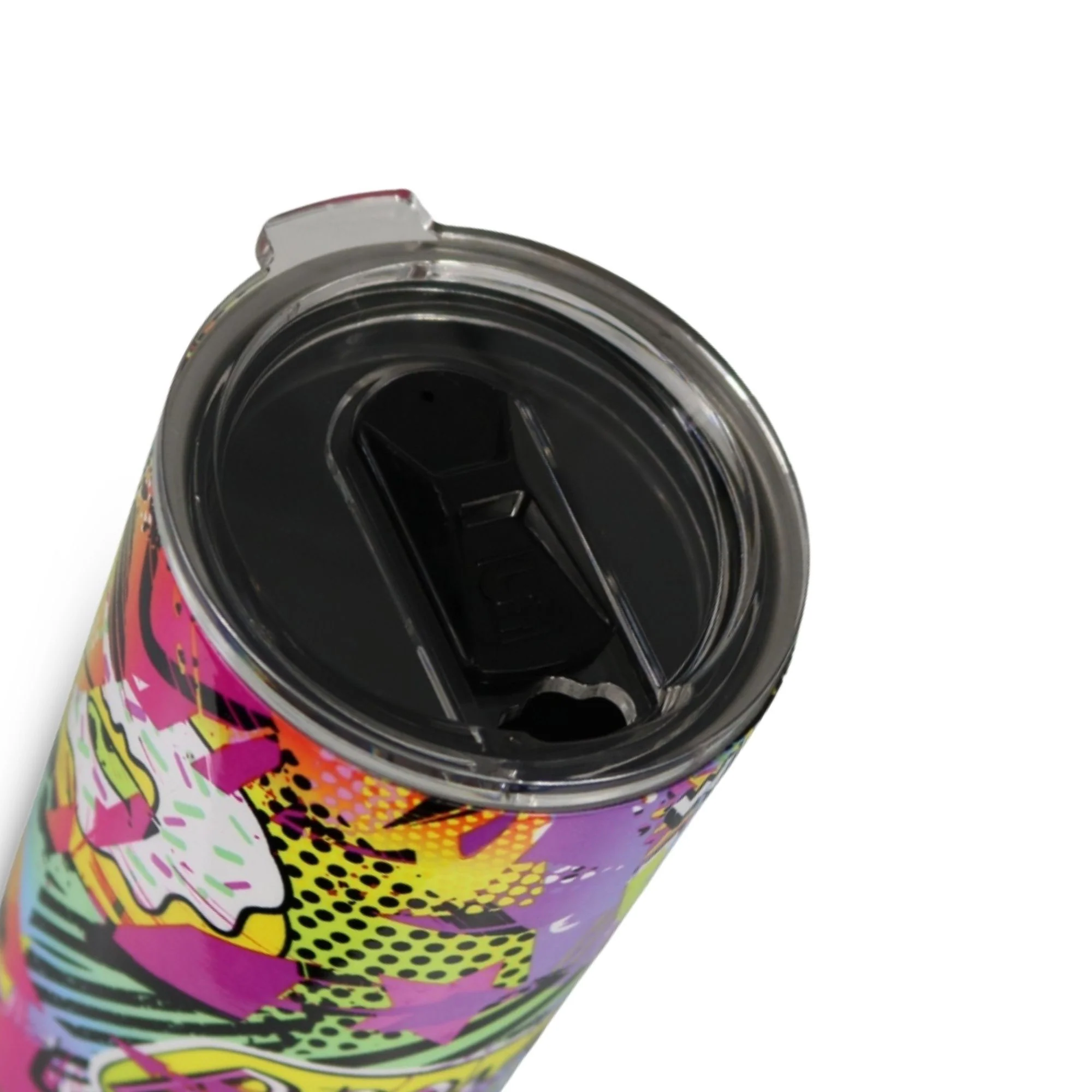 20oz Insulated Skinny Tumbler with Push Down Lid - Image 5