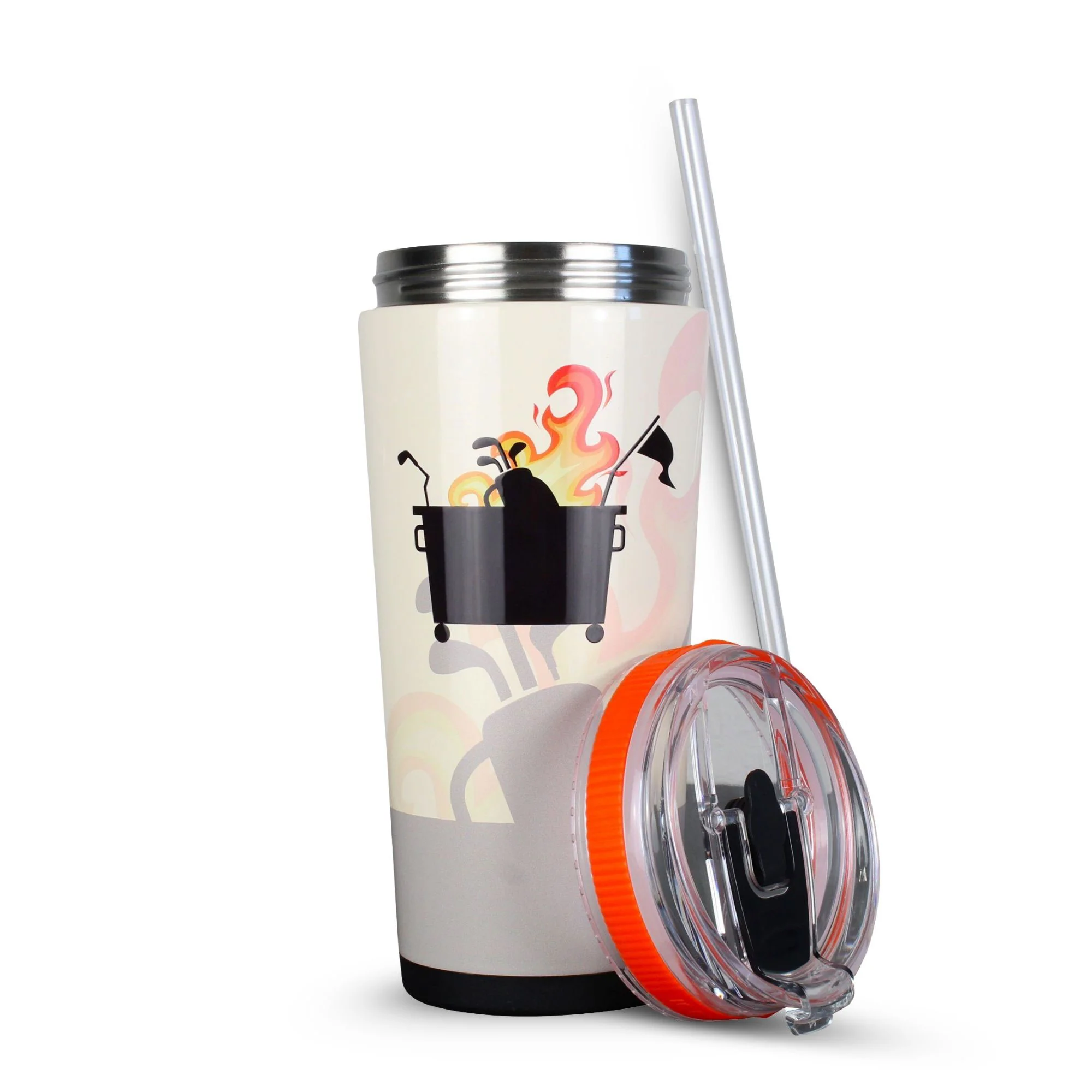 26oz Flex Bottle - Dumpster Fire - Image 4