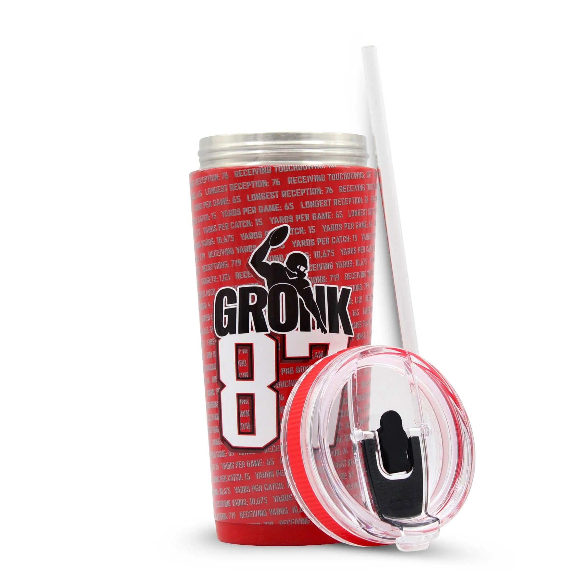 26oz Flex Bottle - Gronk 87 Record Breaking Edition - Image 4