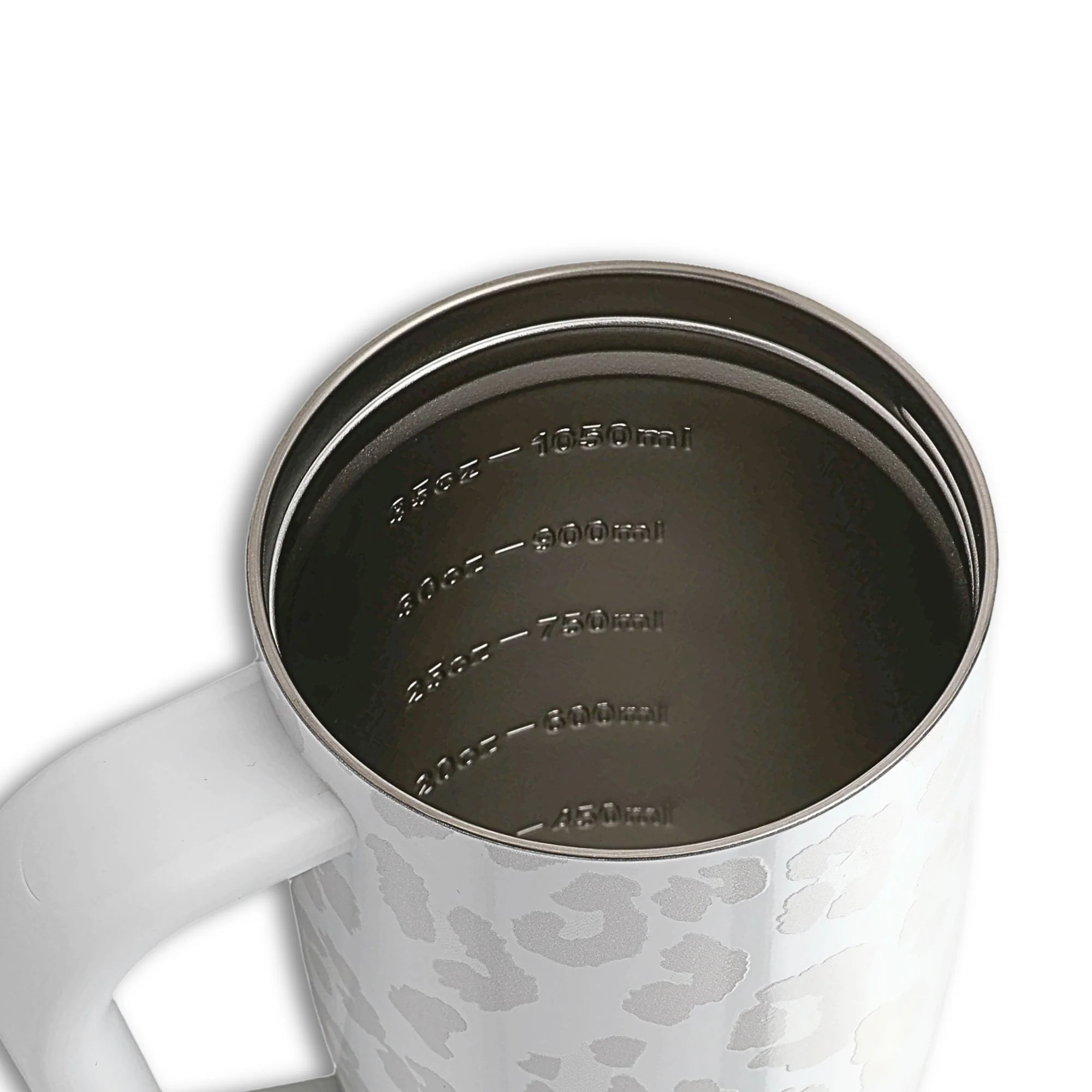 40oz Legend Series Shaker Bottle - White Leopard - Image 5
