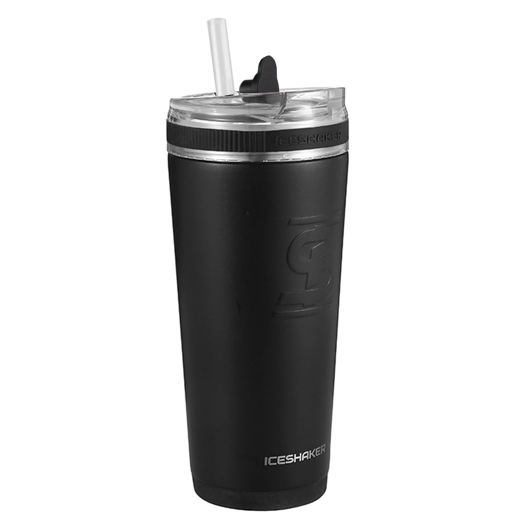 8x8 Custom 26oz Flex Bottle - Black - Image 3