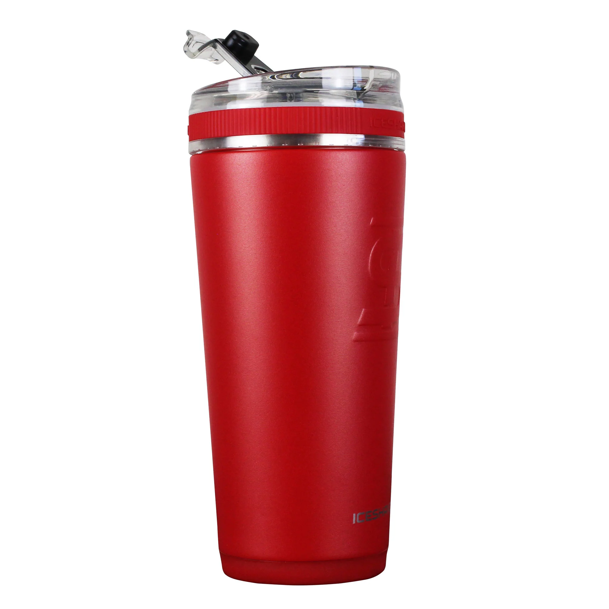 8x8 Custom 26oz Flex Bottle - Red - Image 3