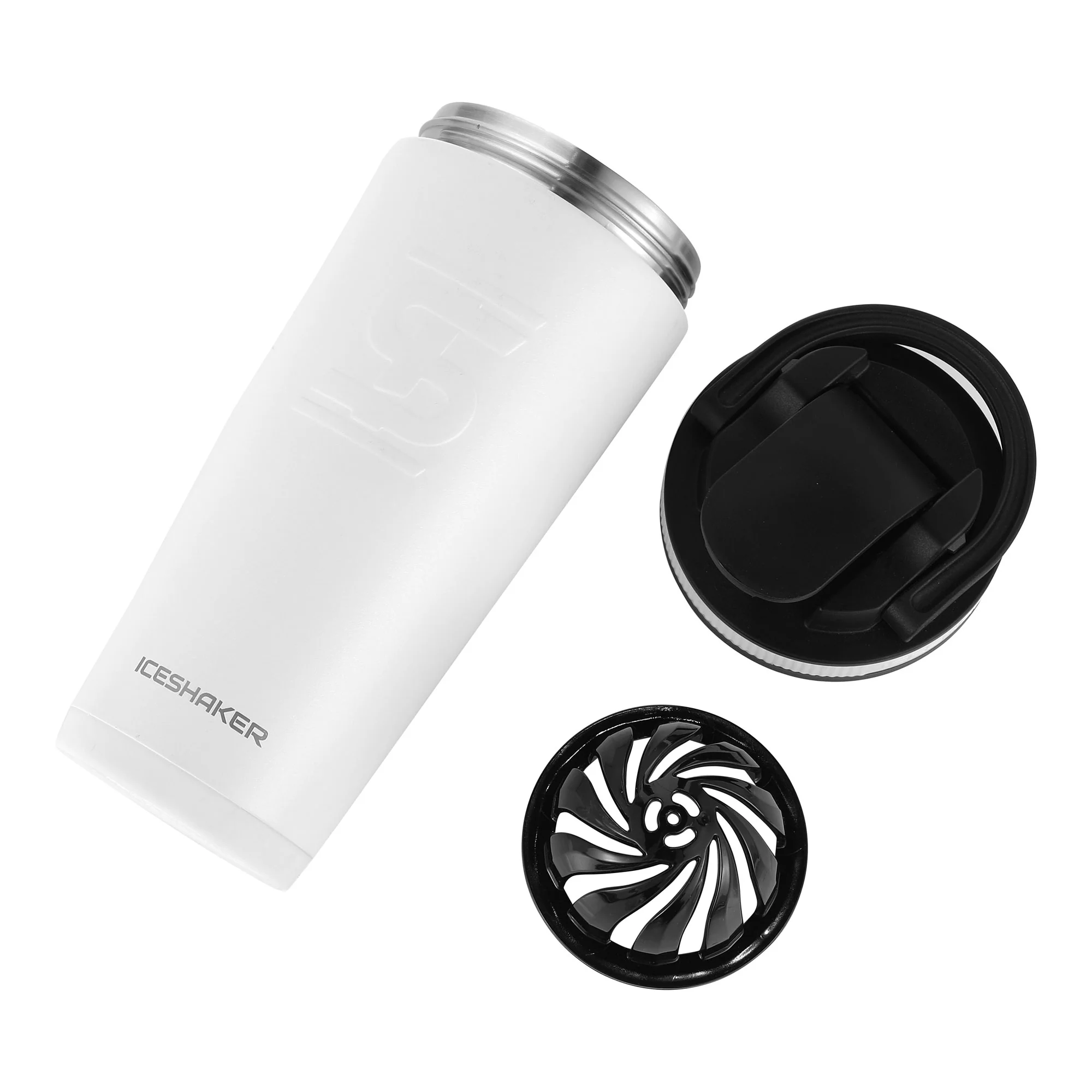 Adaptive Training Foundation White 26oz Ice Shaker - Image 9