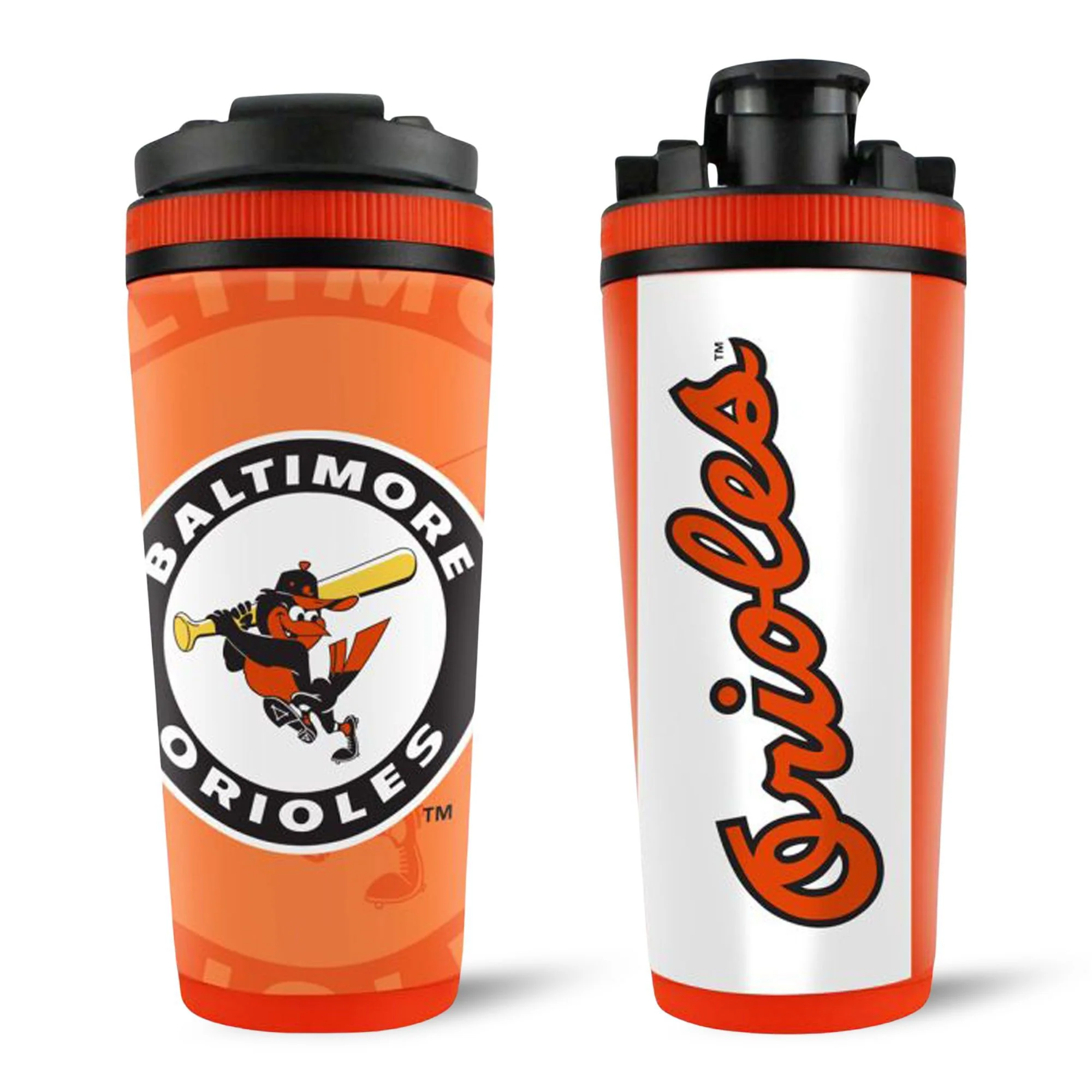 Baltimore Orioles 4D Ice Shaker & Flex Bottle Bundle - Image 2