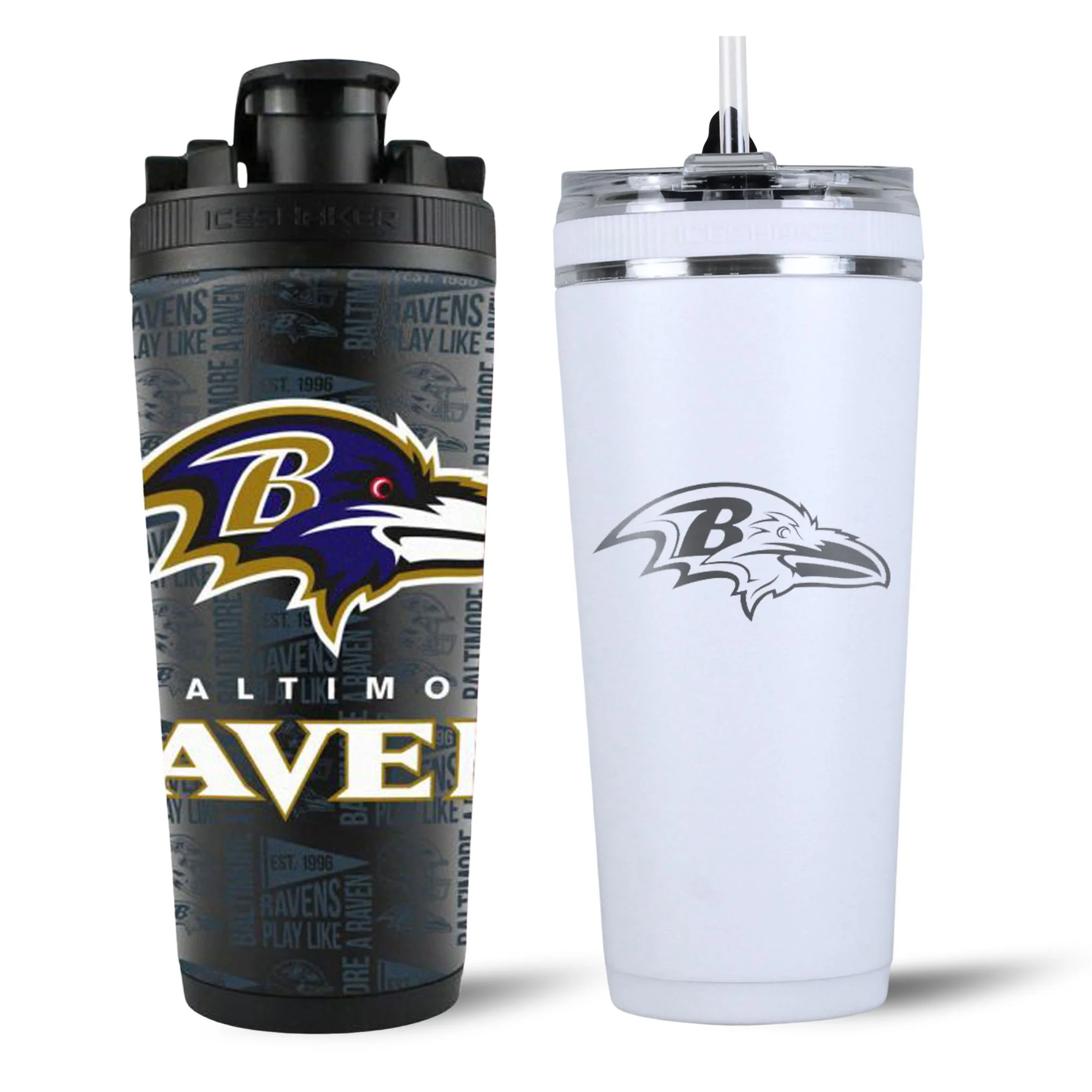 Baltimore Ravens 4D Shaker & Flex Bottle Bundle - Image 2
