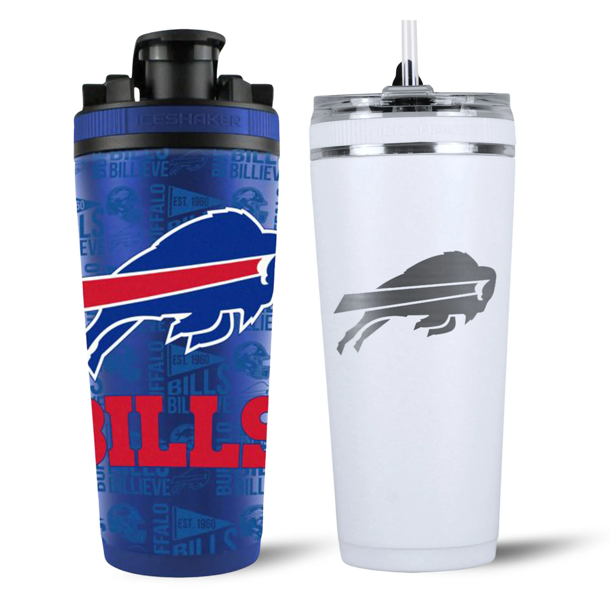 Buffalo Bills 4D Shaker & Flex Bottle Bundle - Image 3