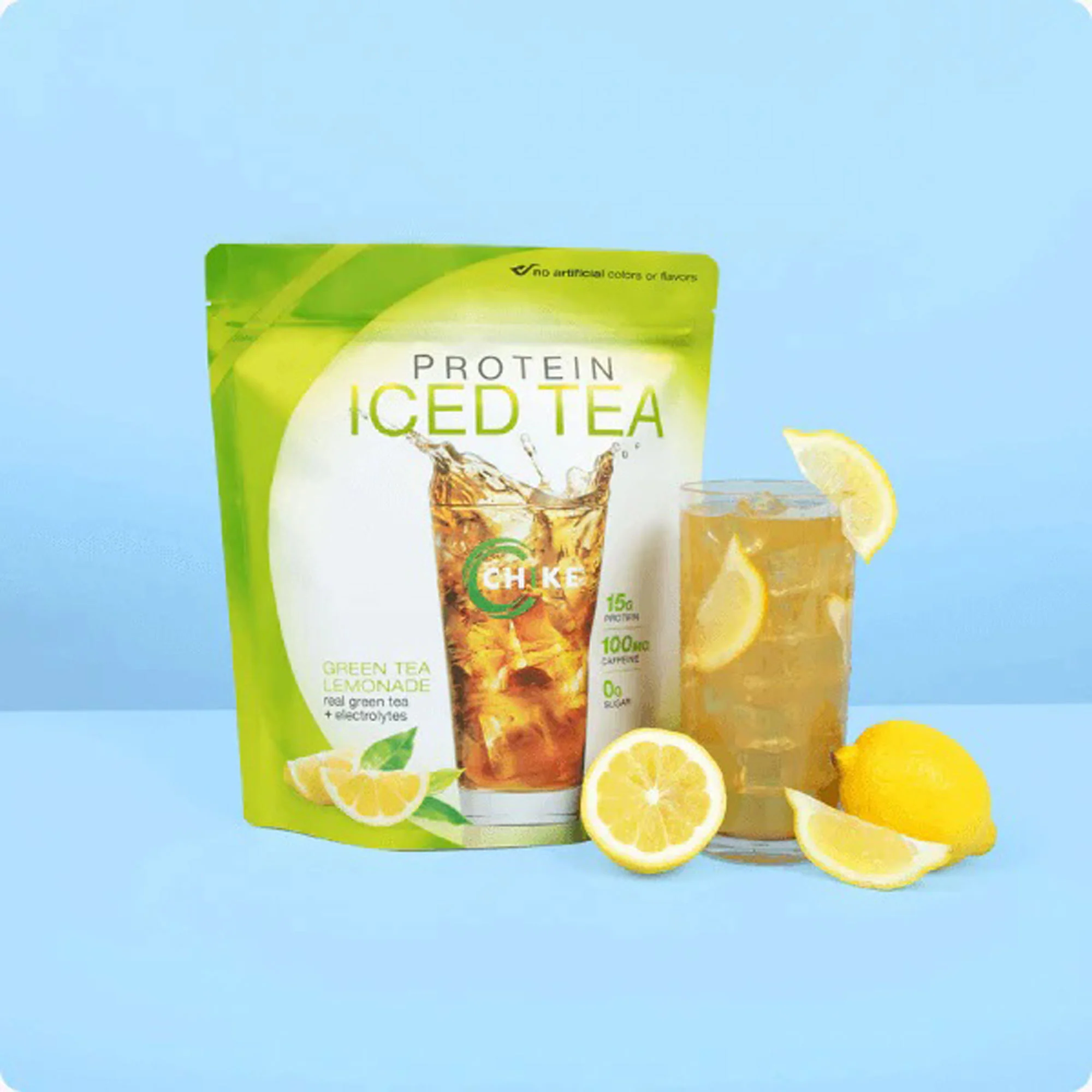 Chike Green Tea Lemonade Protein Iced Tea - Image 3