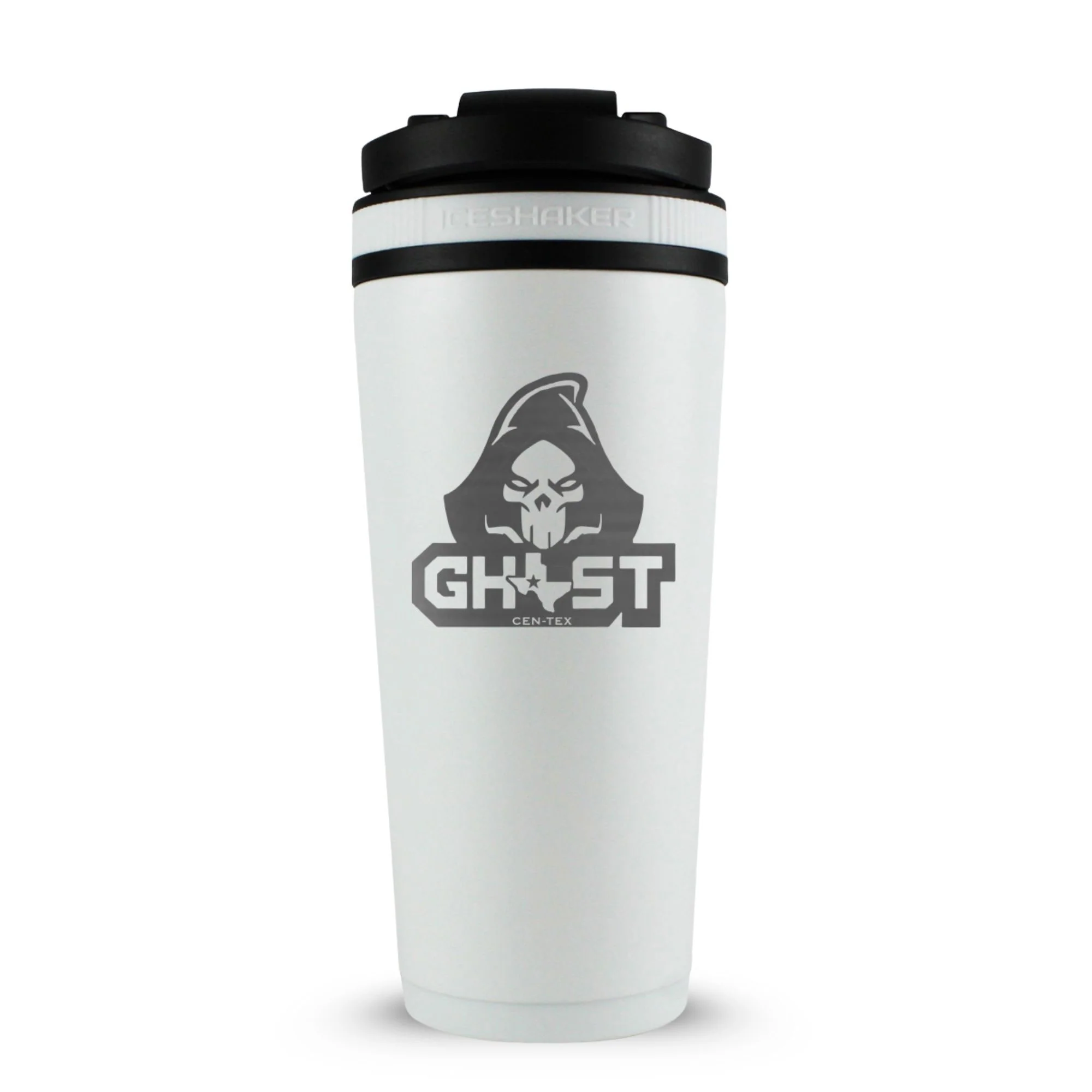 Custom Cen-Tex Ghost Baseball 26oz Ice Shaker - Image 8