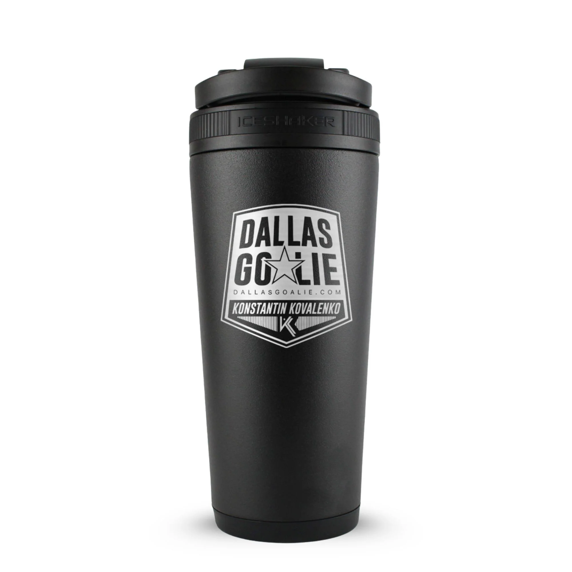 Custom Dallas Goalie Konstantin 26oz Ice Shaker - Image 8