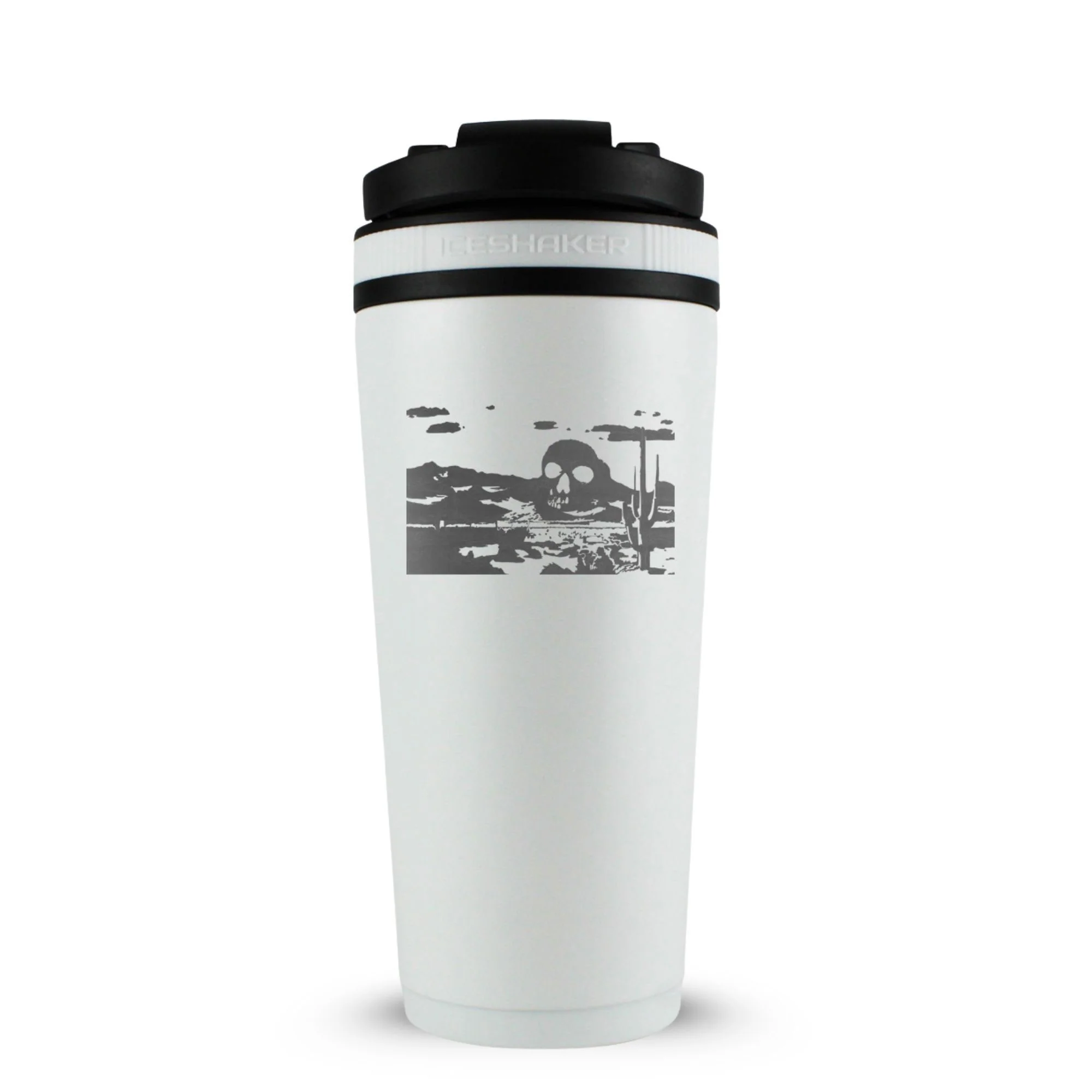 Custom Desert Ghost Baseball 26oz Ice Shaker - Image 8
