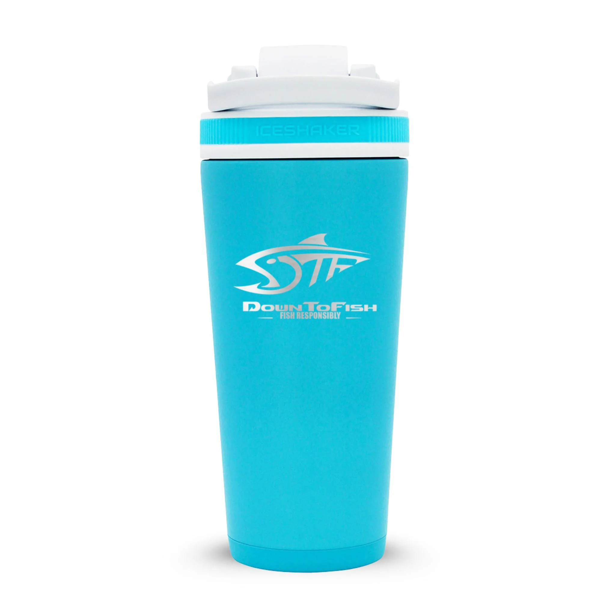 Custom Down to Fish 26oz Ice Shakers - Image 29