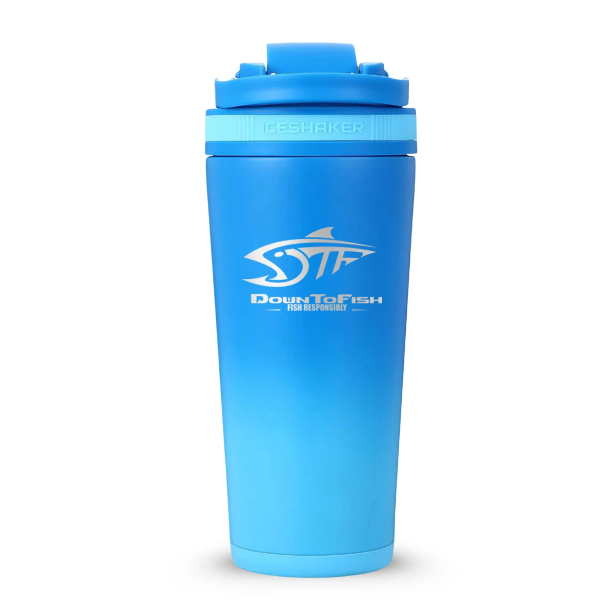 Custom Down to Fish 26oz Ice Shakers - Image 8