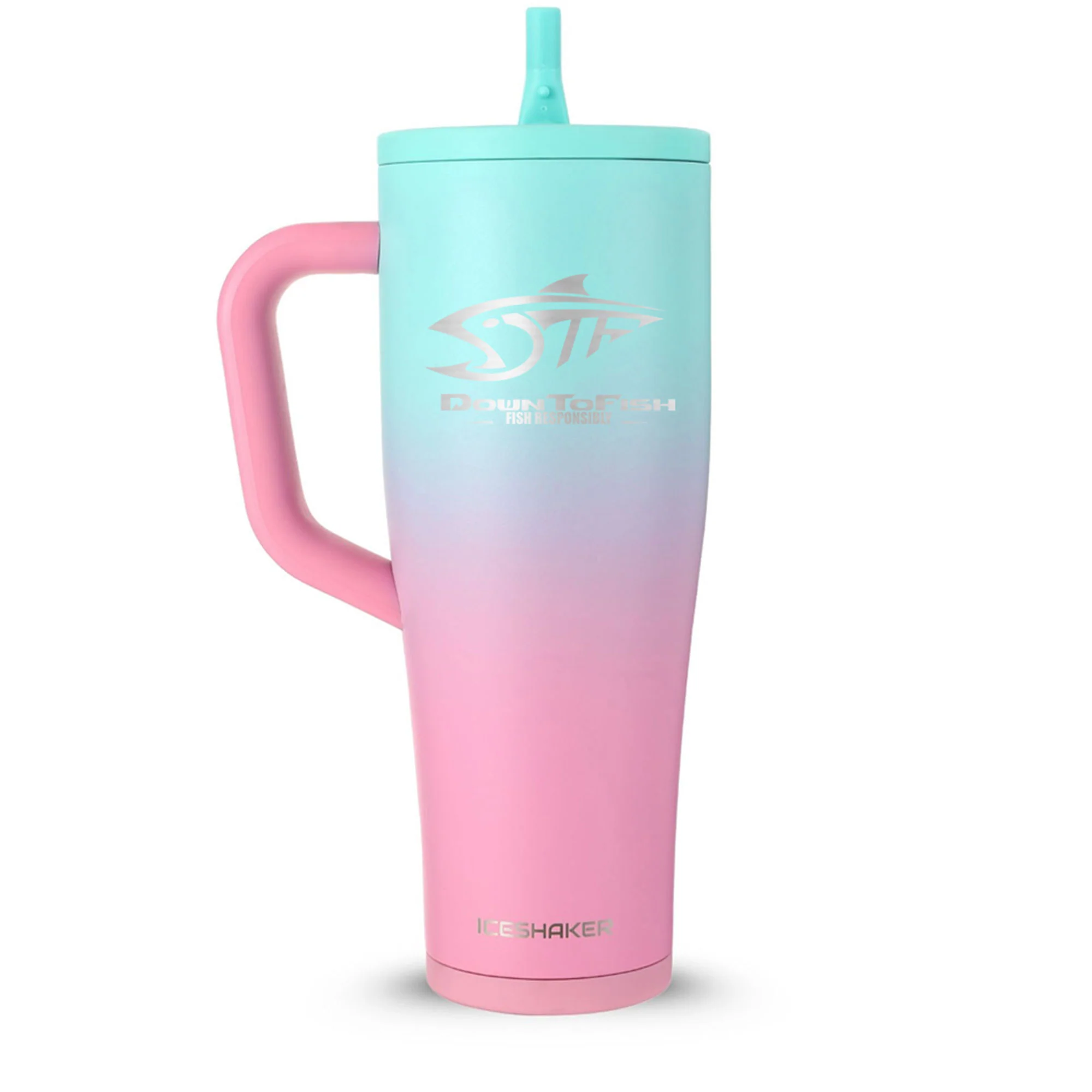 Custom Down to Fish 40oz Legend Shaker Tumblers - Image 25