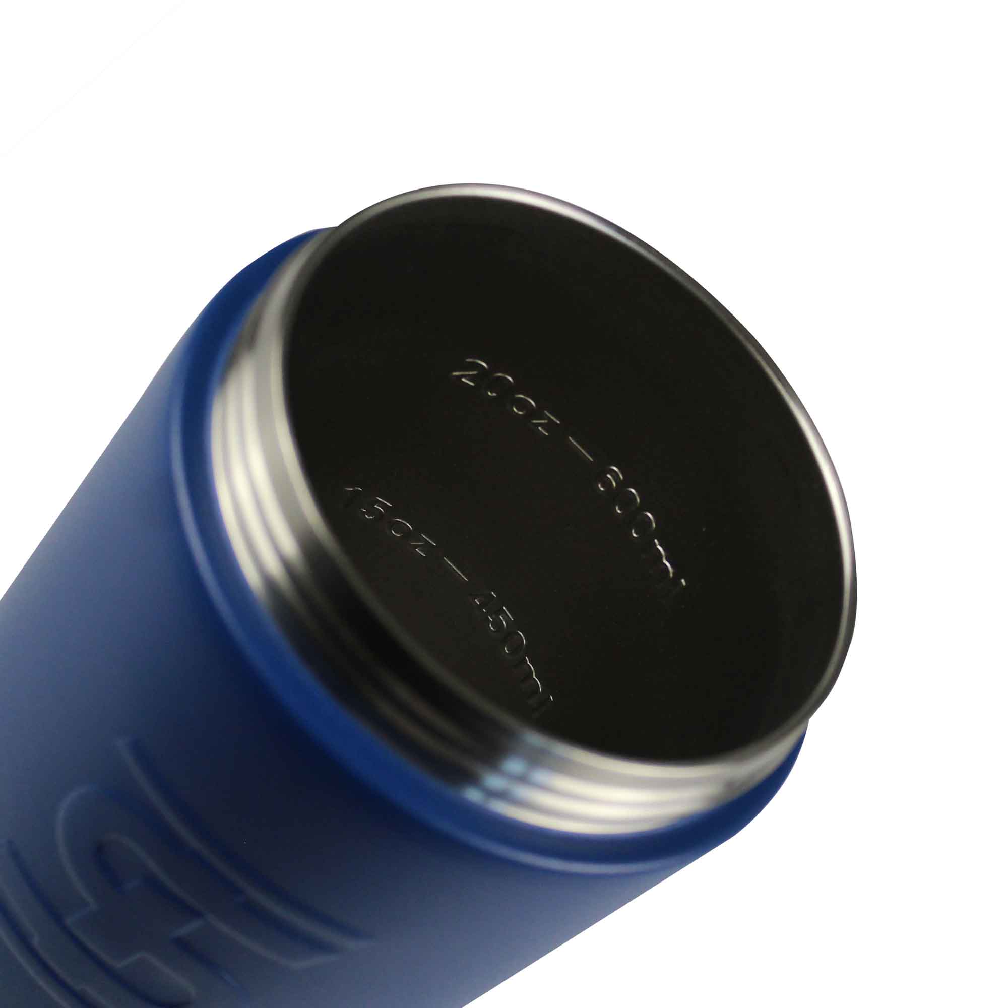Custom Fastpitch Lightning Softball 26oz Sport Bottle - Navy - Image 5