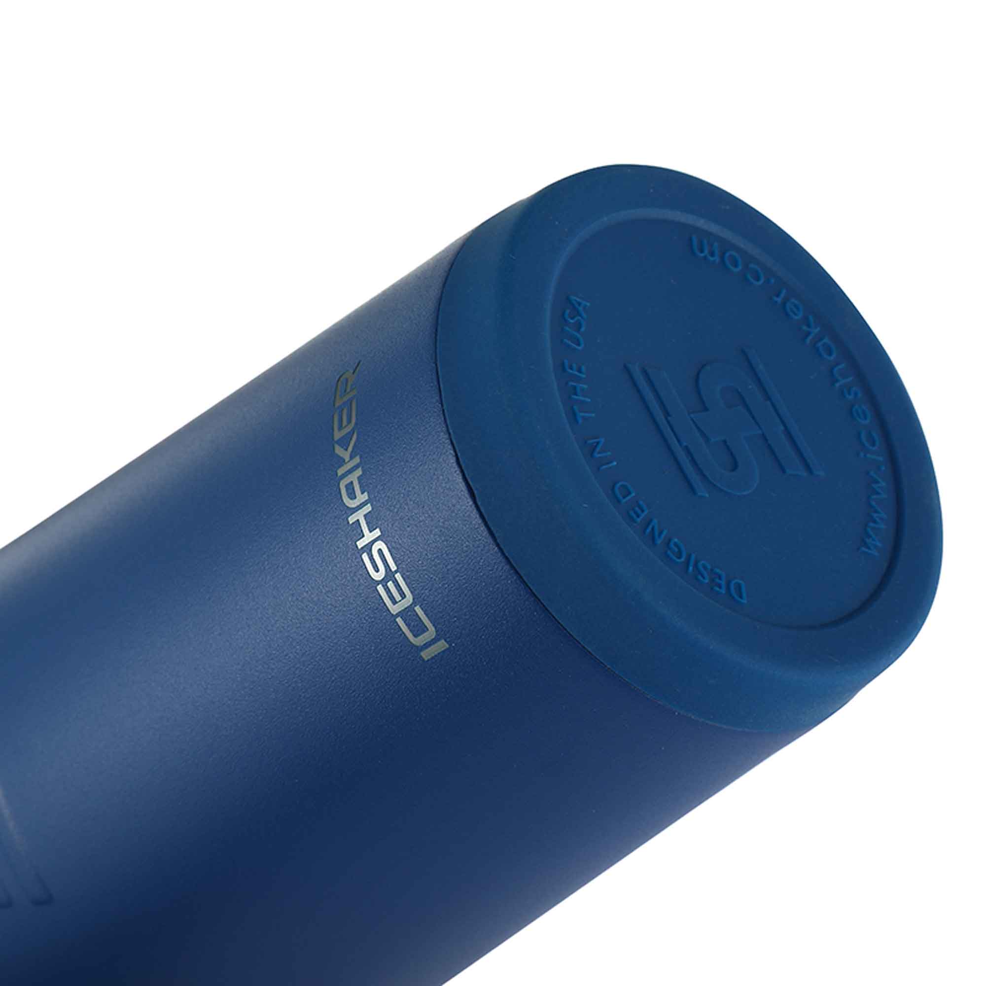 Custom Fastpitch Lightning Softball 26oz Sport Bottle - Navy - Image 6