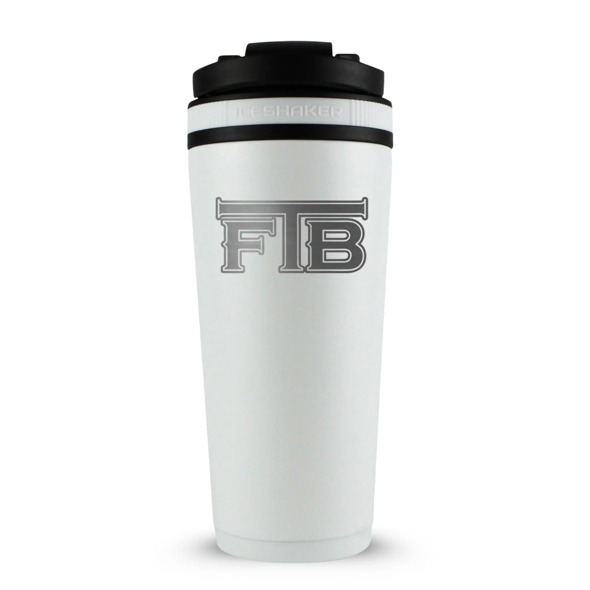 Custom FTB Ghost Baseball 26oz Ice Shaker - Image 15