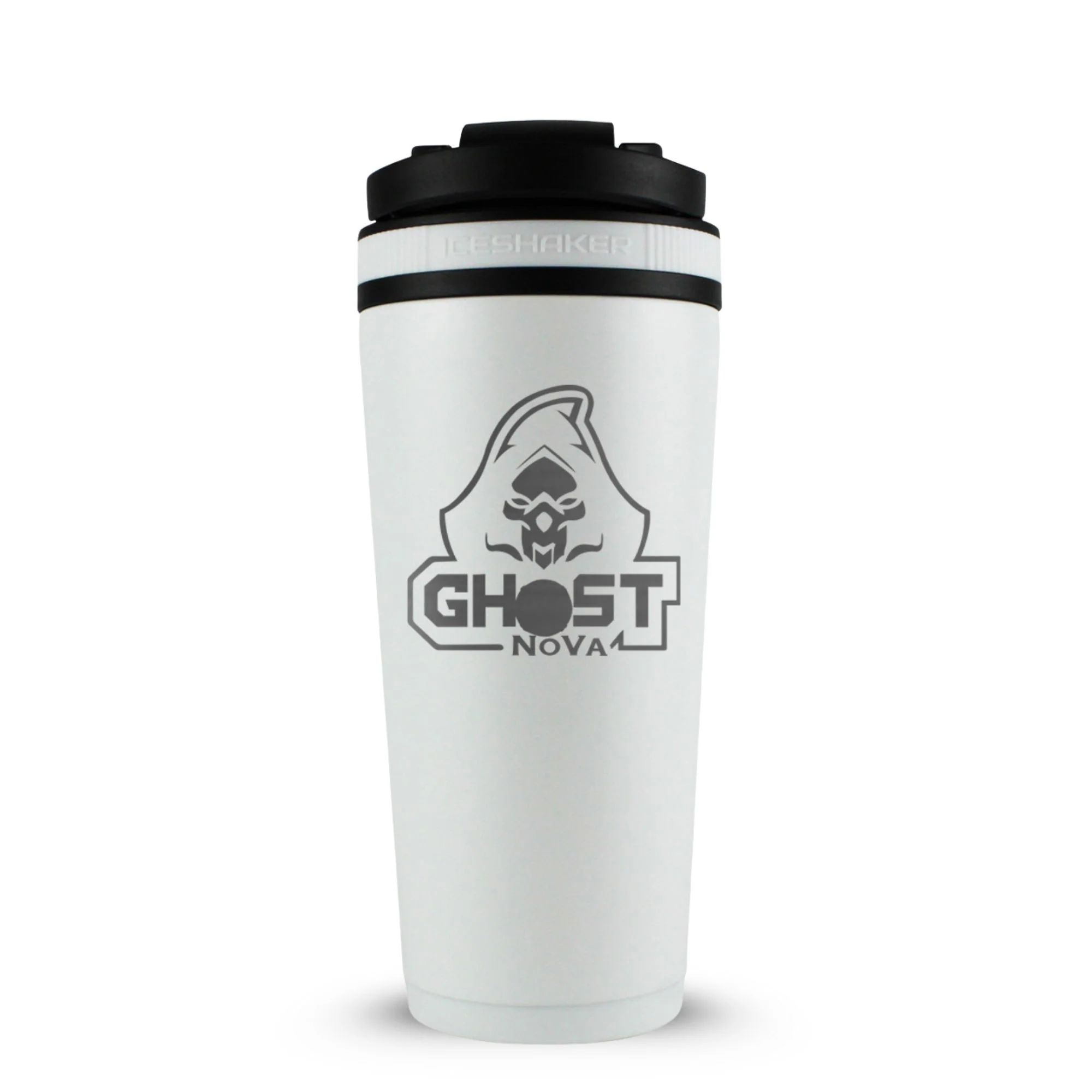 Custom Ghost Nova Baseball 26oz Ice Shaker - Image 15
