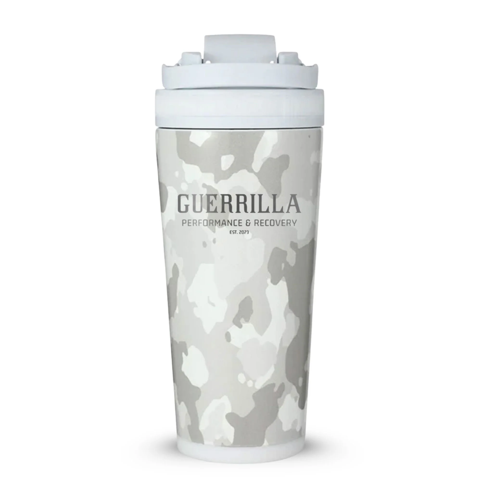 Custom Guerrilla Performance & Recovery 26oz Ice Shaker - Image 29