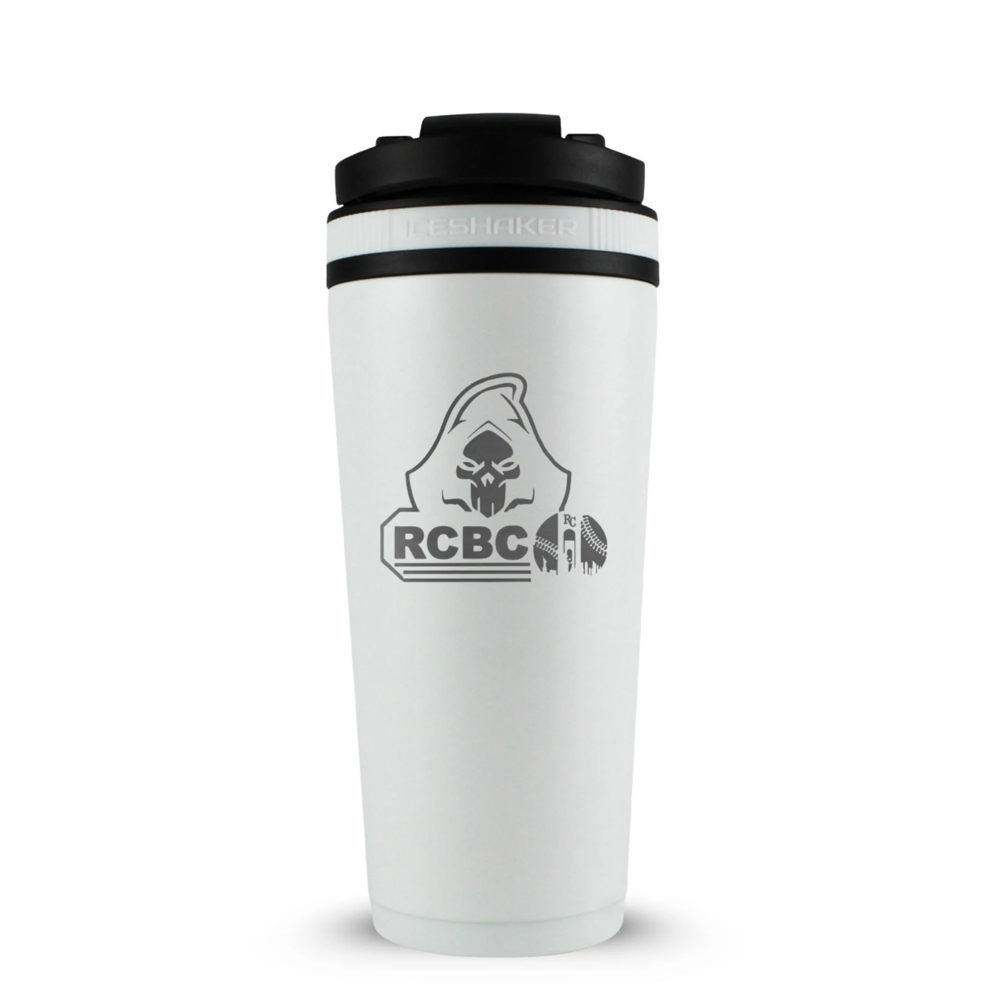 Custom RCBC Ghost Island Baseball 26oz Ice Shaker - Image 15