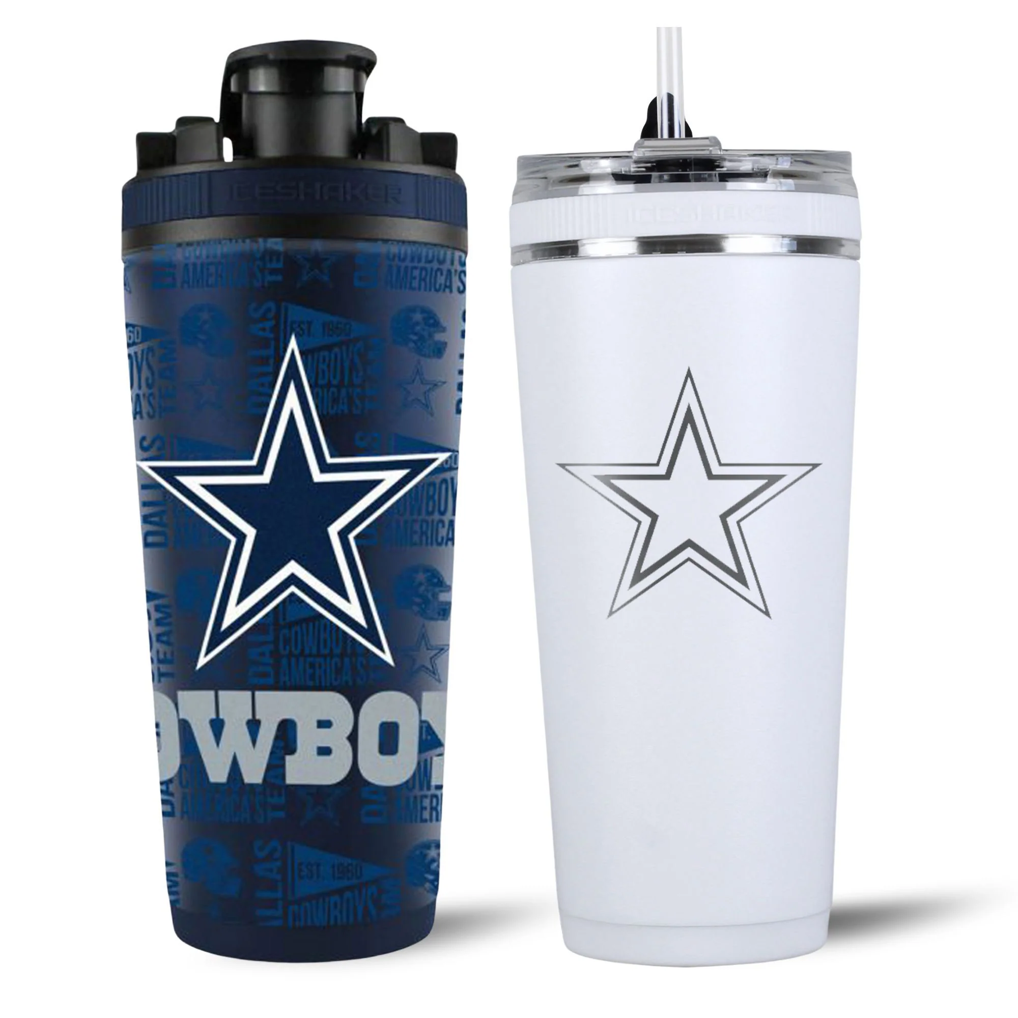 Dallas Cowboys 4D Shaker & Flex Bottle Bundle - Image 3
