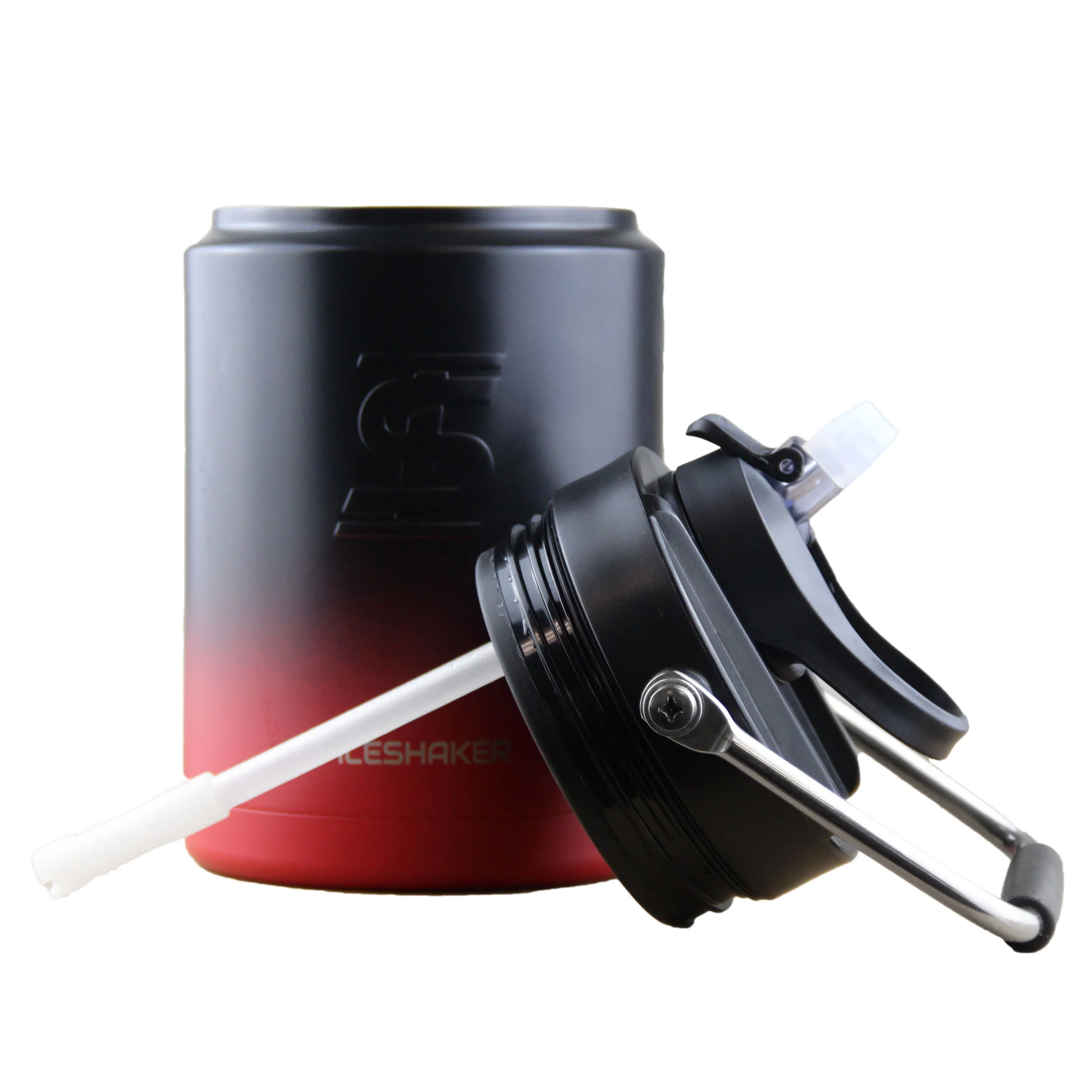 FIT2SERVE Half Gallon Jug - Red Black Ombre - Image 3