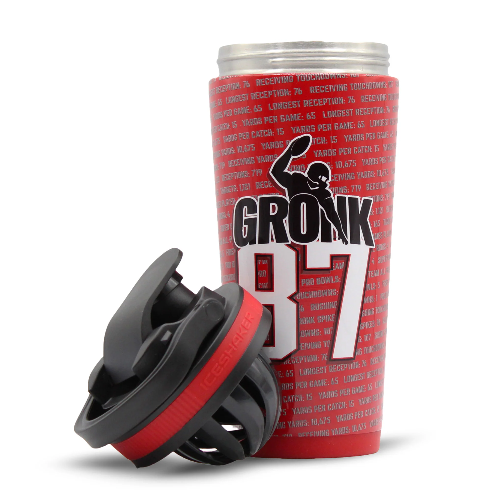 Gronk 87 Record Breaker Edition 26oz Ice Shaker Bundle - Image 2