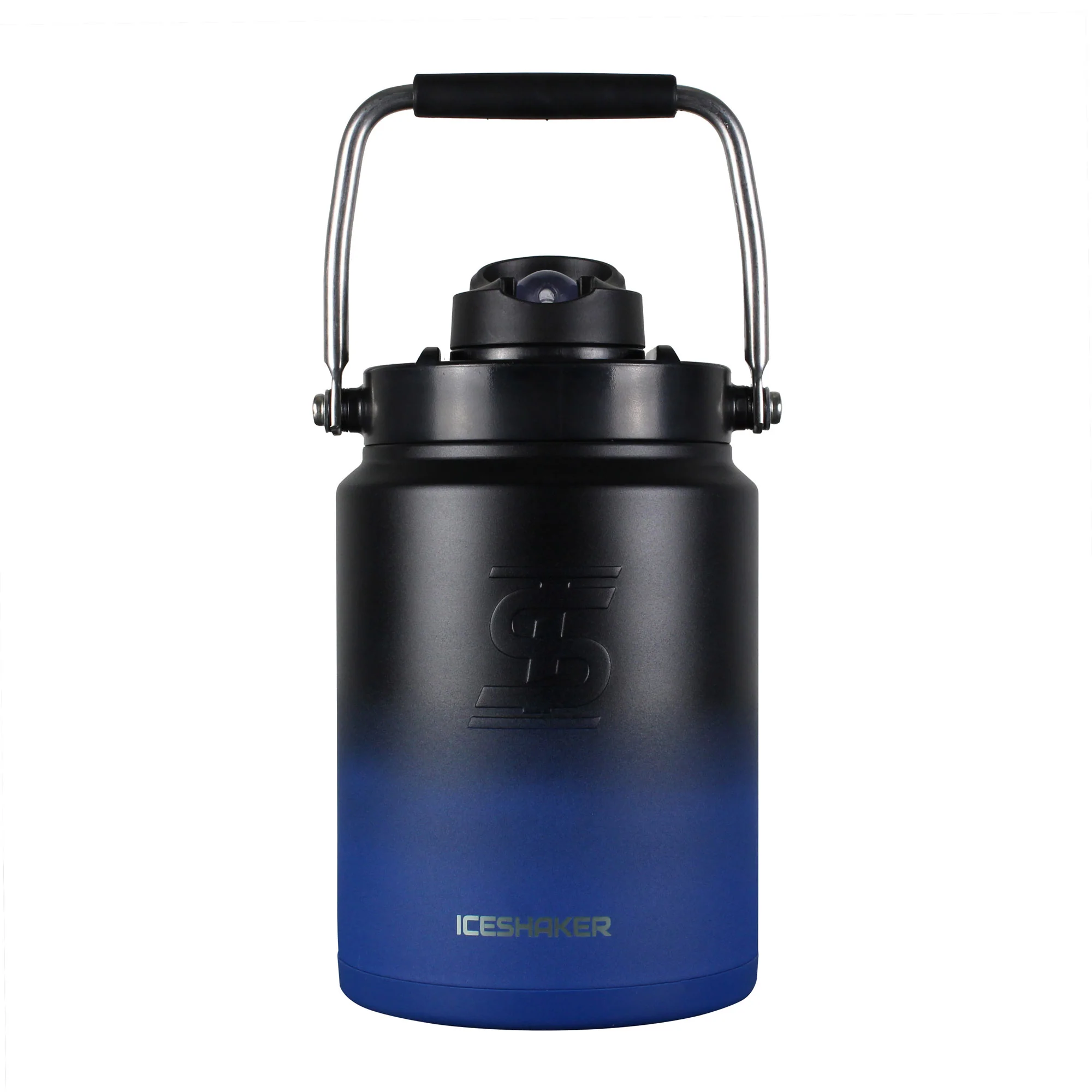 Half Gallon Jug with Silicone Base - Navy Black Ombre - Image 3