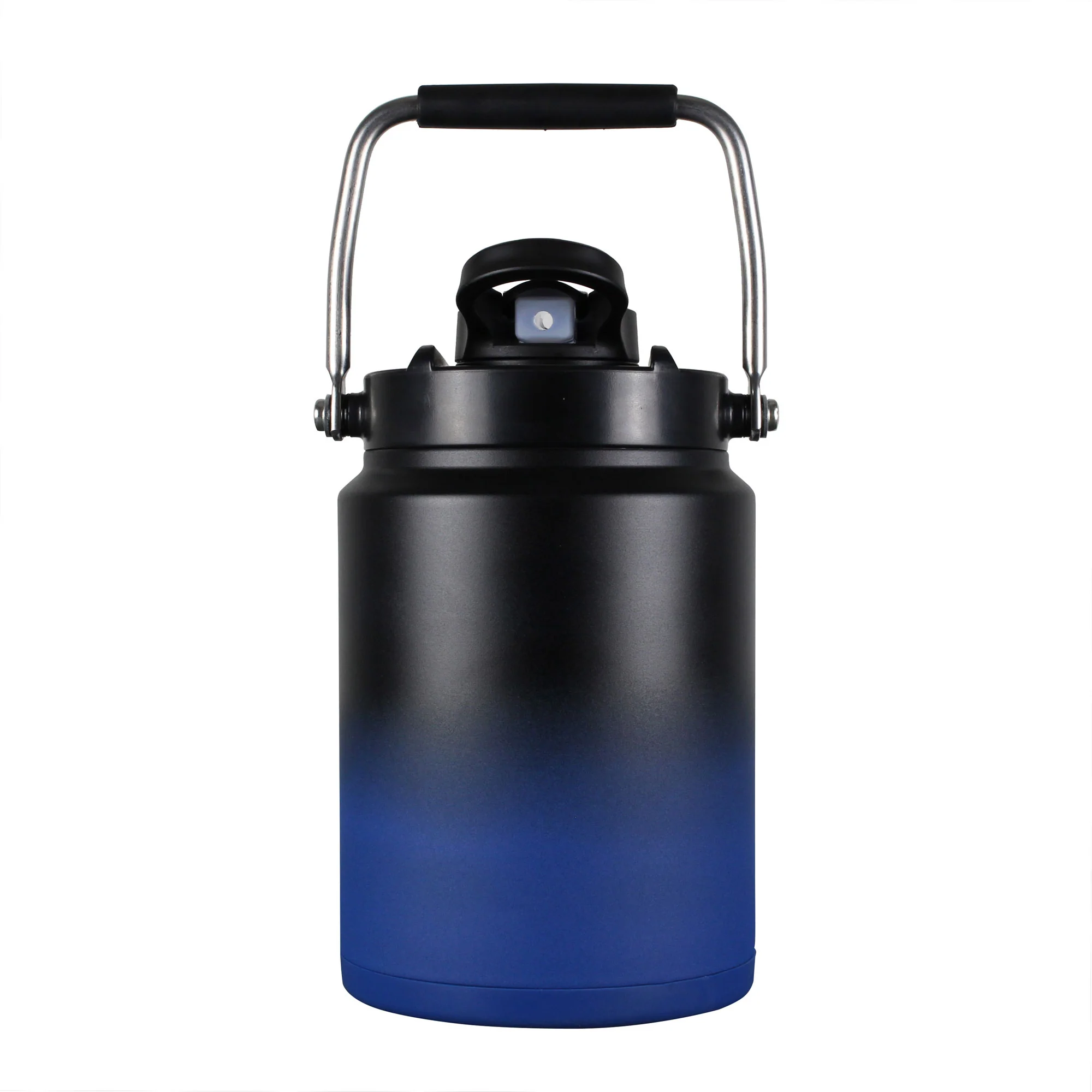 Half Gallon Jug with Silicone Base - Navy Black Ombre - Image 4
