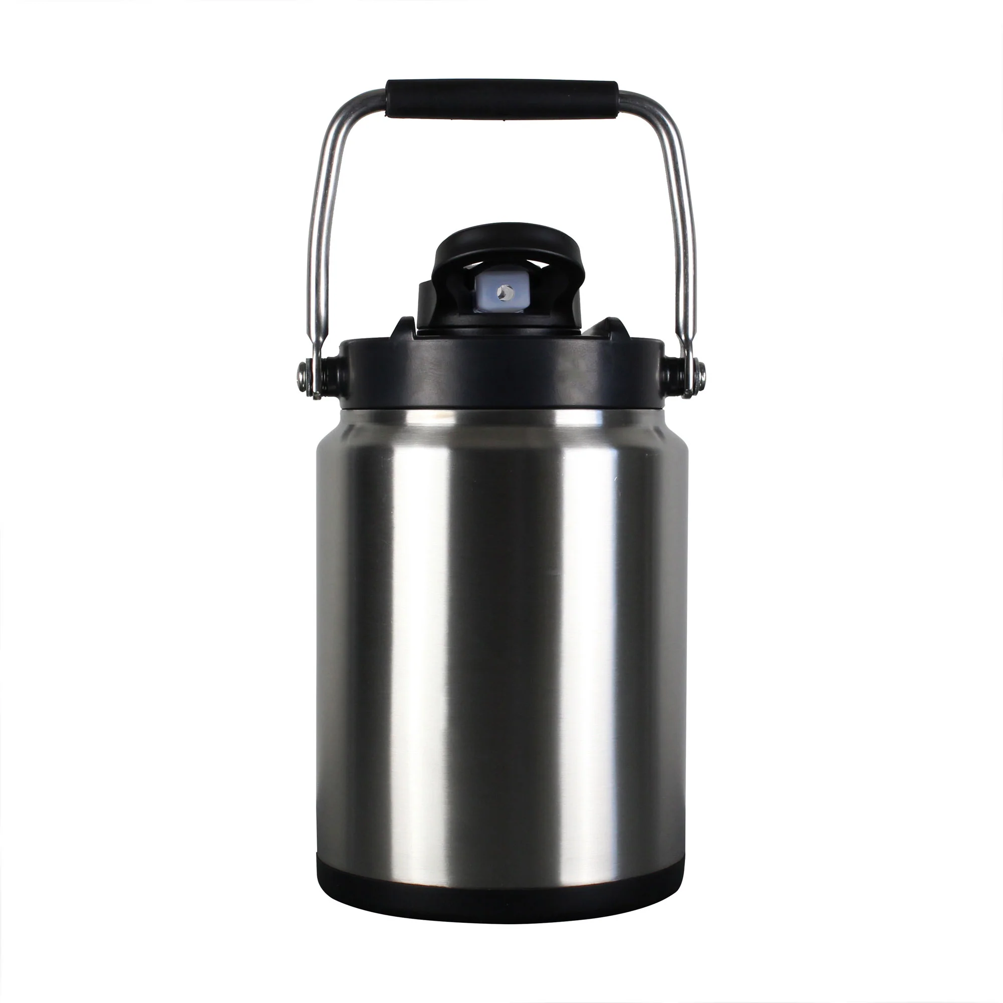 Half Gallon Jug with Silicone Base - Stainless Steel - Image 4