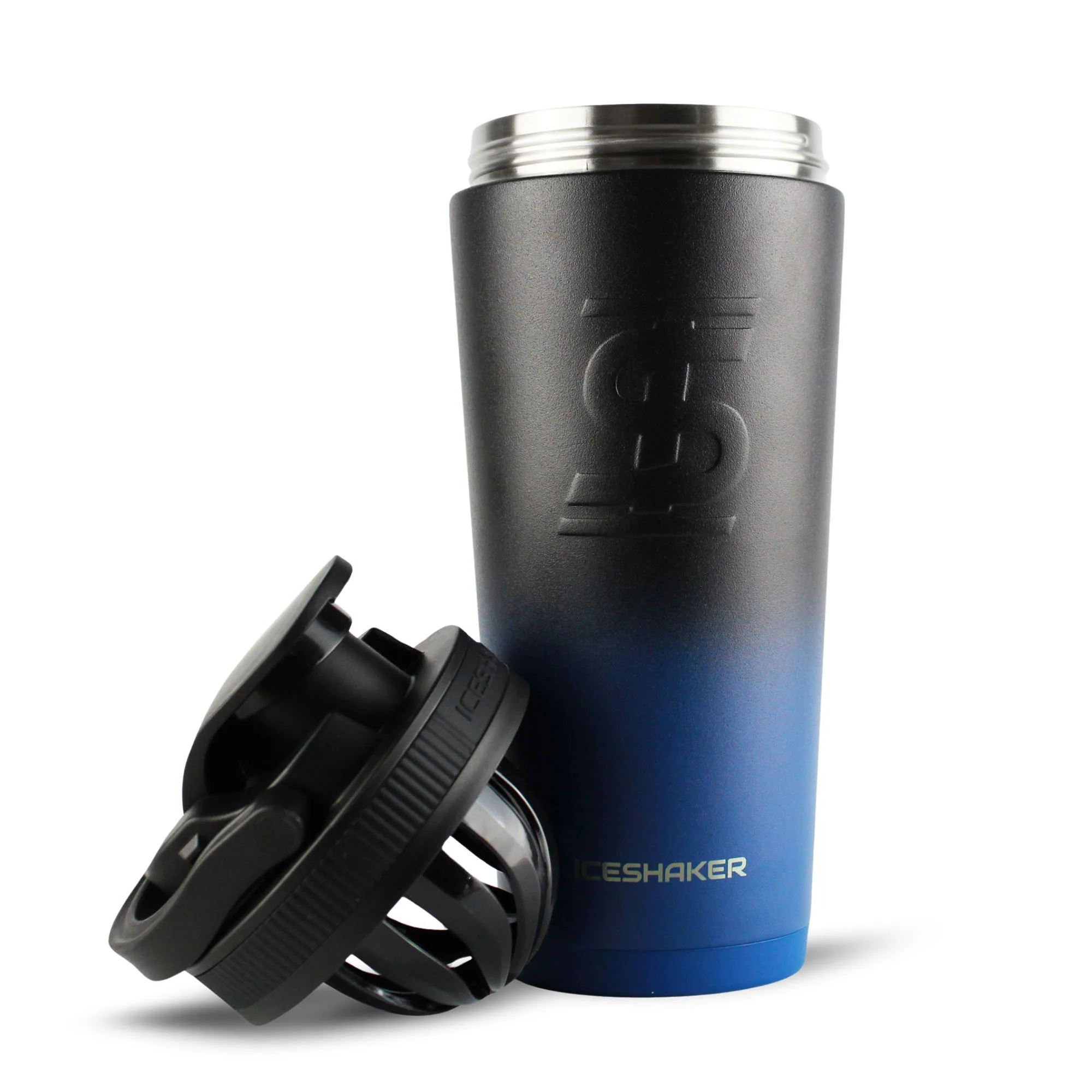 Navy Black Ombre 26oz Ice Shaker Bundle - Image 2