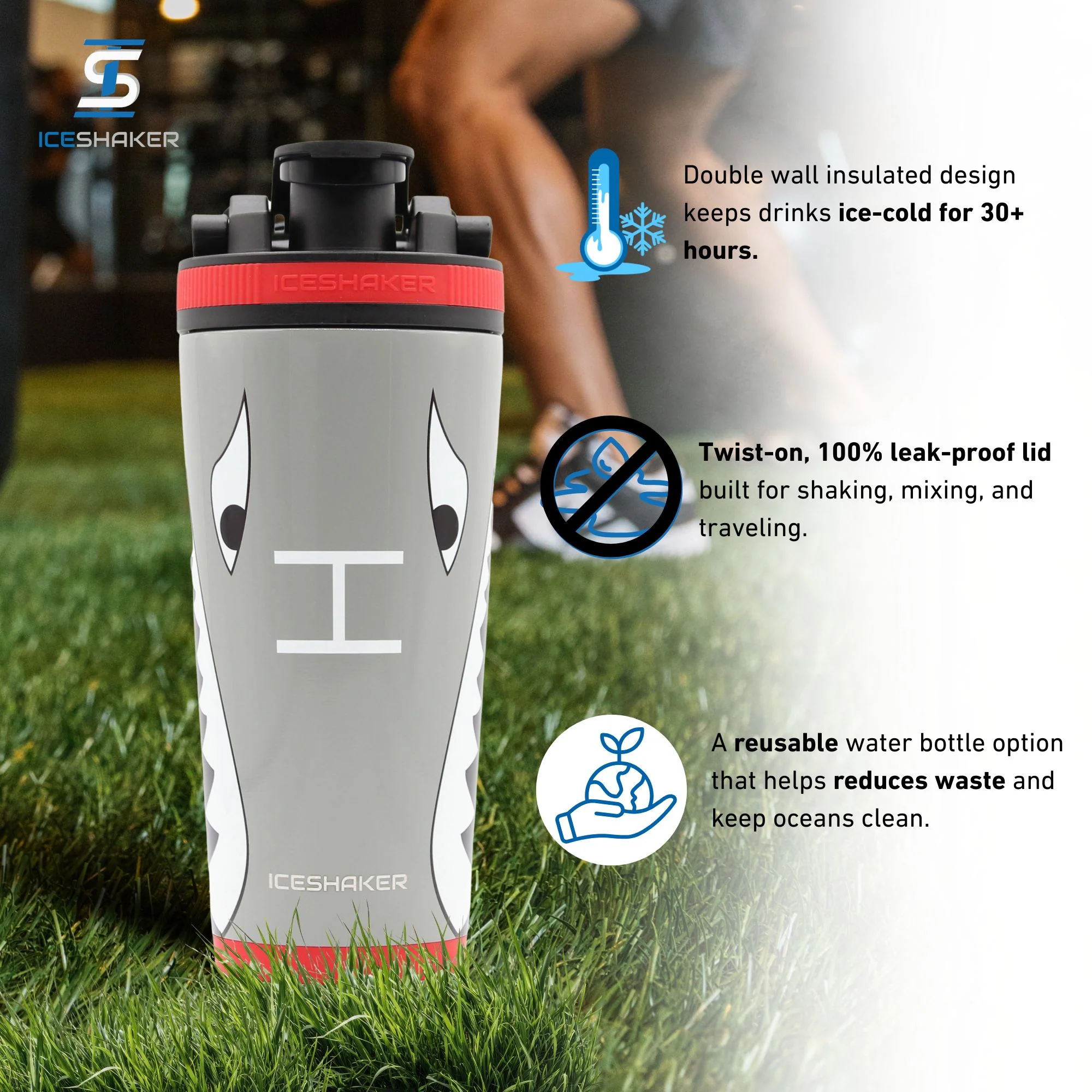 26oz Ice Shaker - Warthog - Image 3