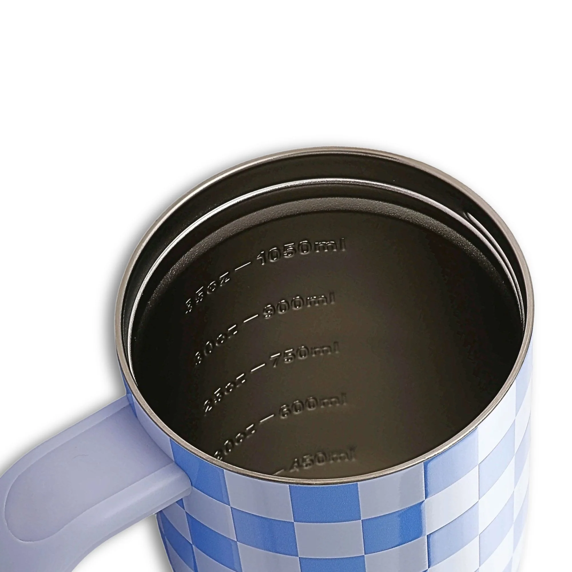 40oz Legend Series Shaker Bottle - Blue Checkers - Image 5