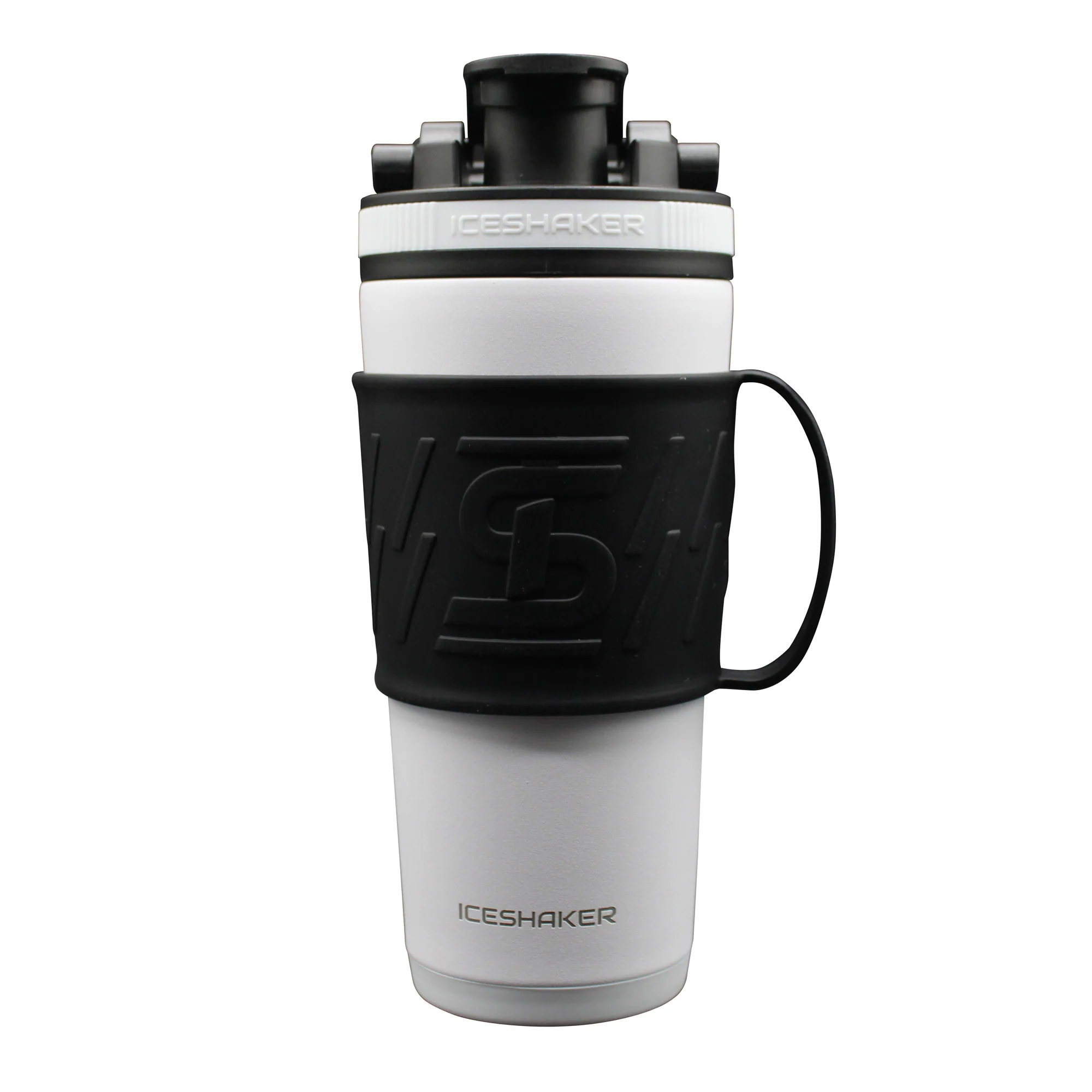 Ice Shaker Bottle Grip Sleeve for 26oz & 32oz Bottles - Black - Image 3