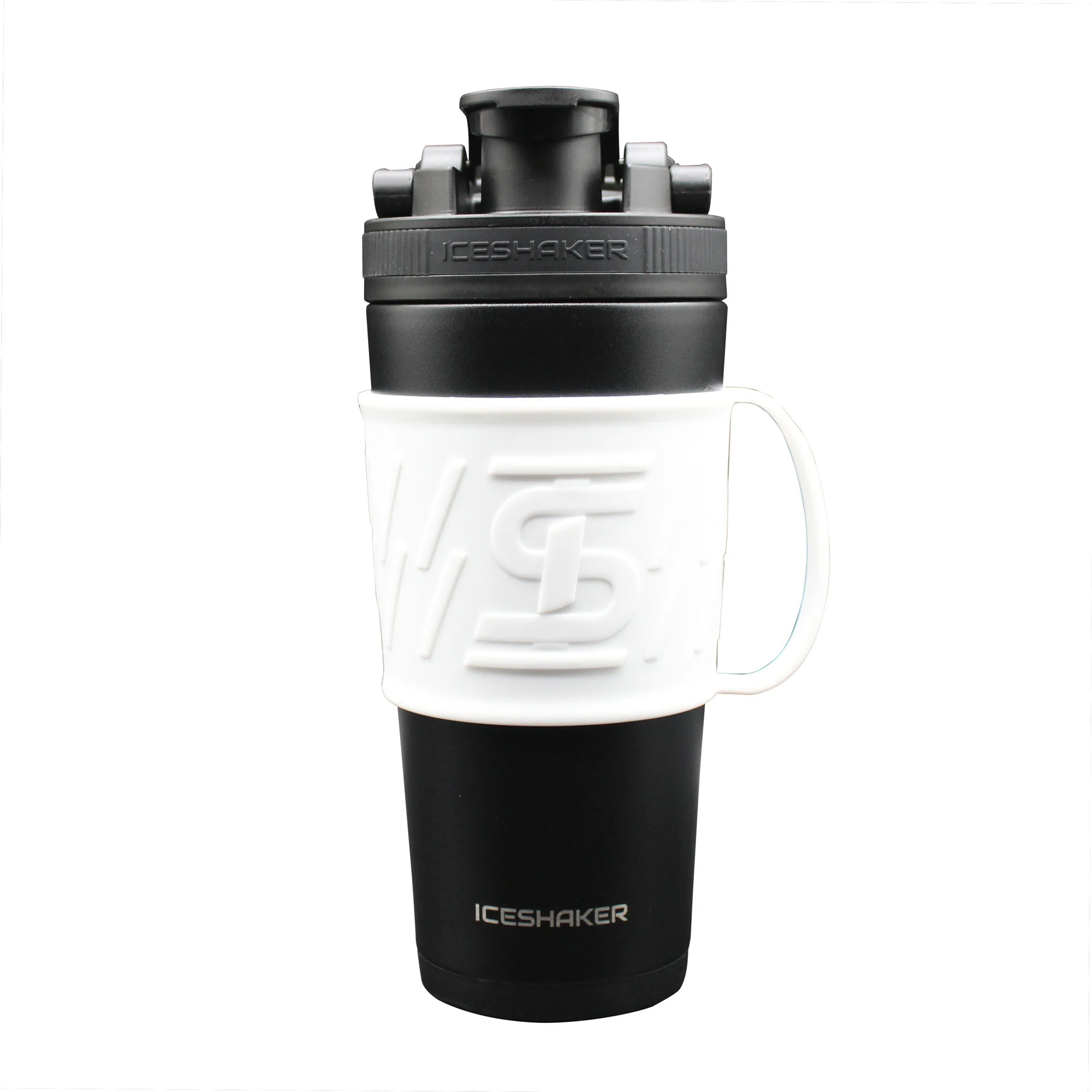 Ice Shaker Bottle Grip Sleeve for 26oz & 32oz Bottles - White - Image 3