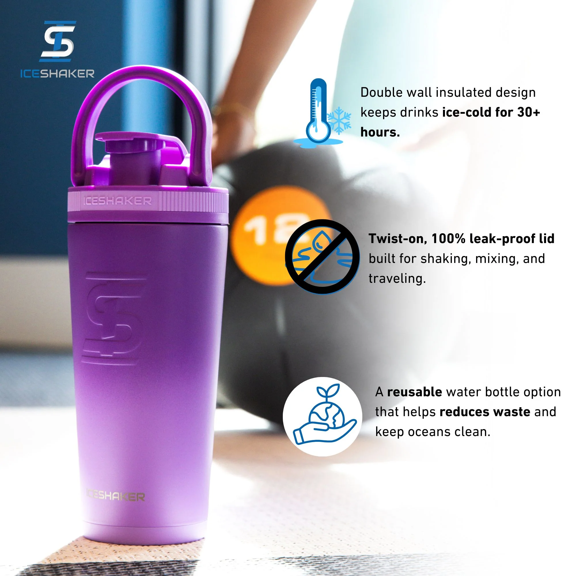 Ice Shaker Color Rush Series 26oz Ice Shakers - Image 27