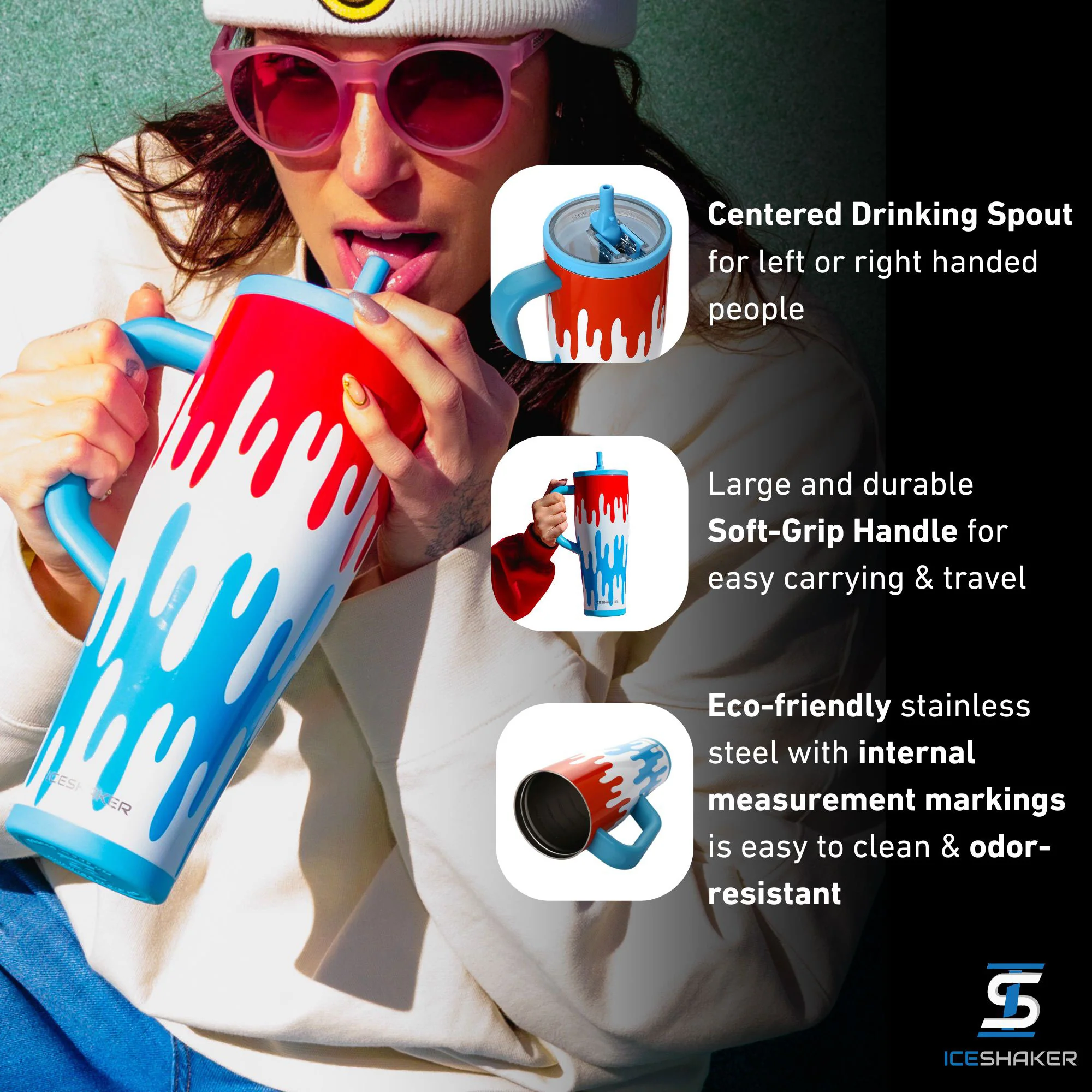 32oz Legend Series Shaker Bottles - Image 4