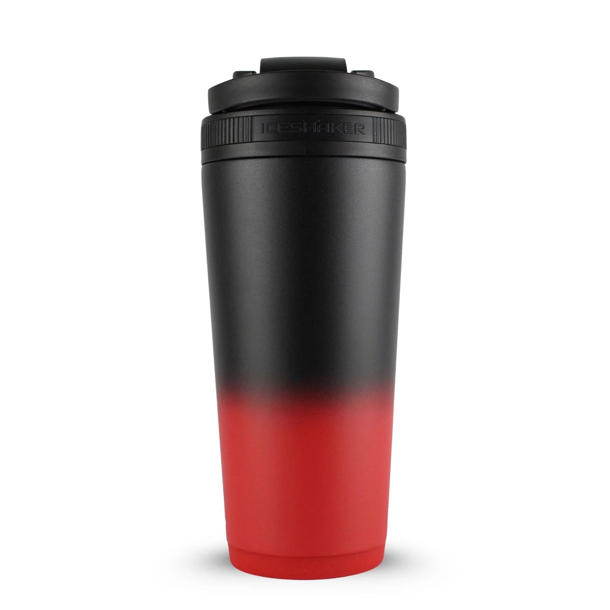 26oz Ice Shaker - Red Black Ombre - Image 5
