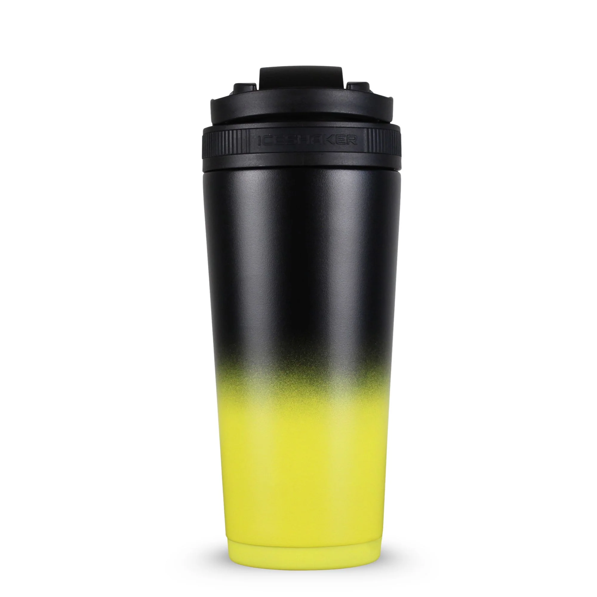 26oz Ice Shaker - Yellow Black Ombre - Image 5