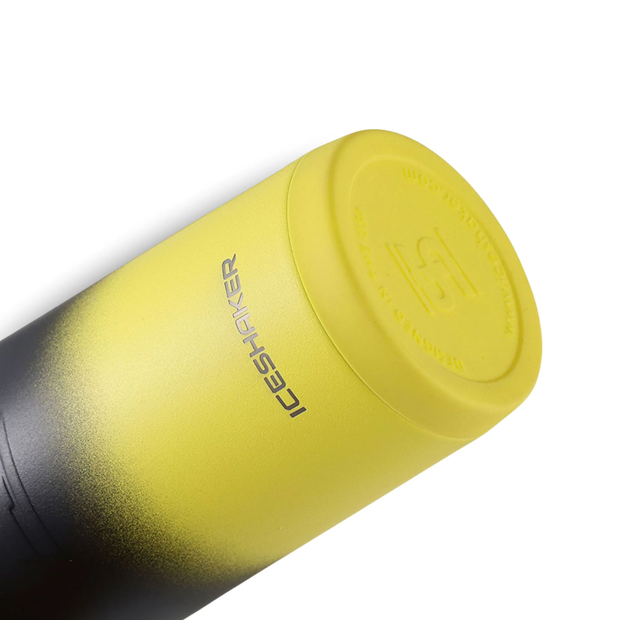 26oz Ice Shaker - Yellow Black Ombre - Image 8