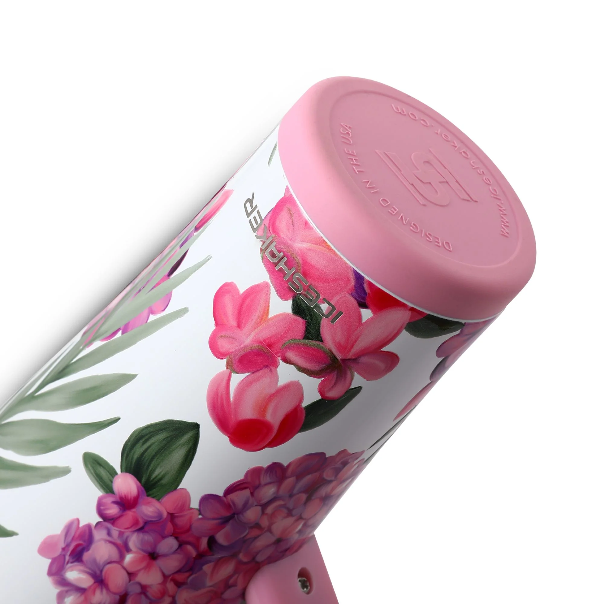 40oz Legend Series Shaker Bottle - Pink Hydrangea - Image 7