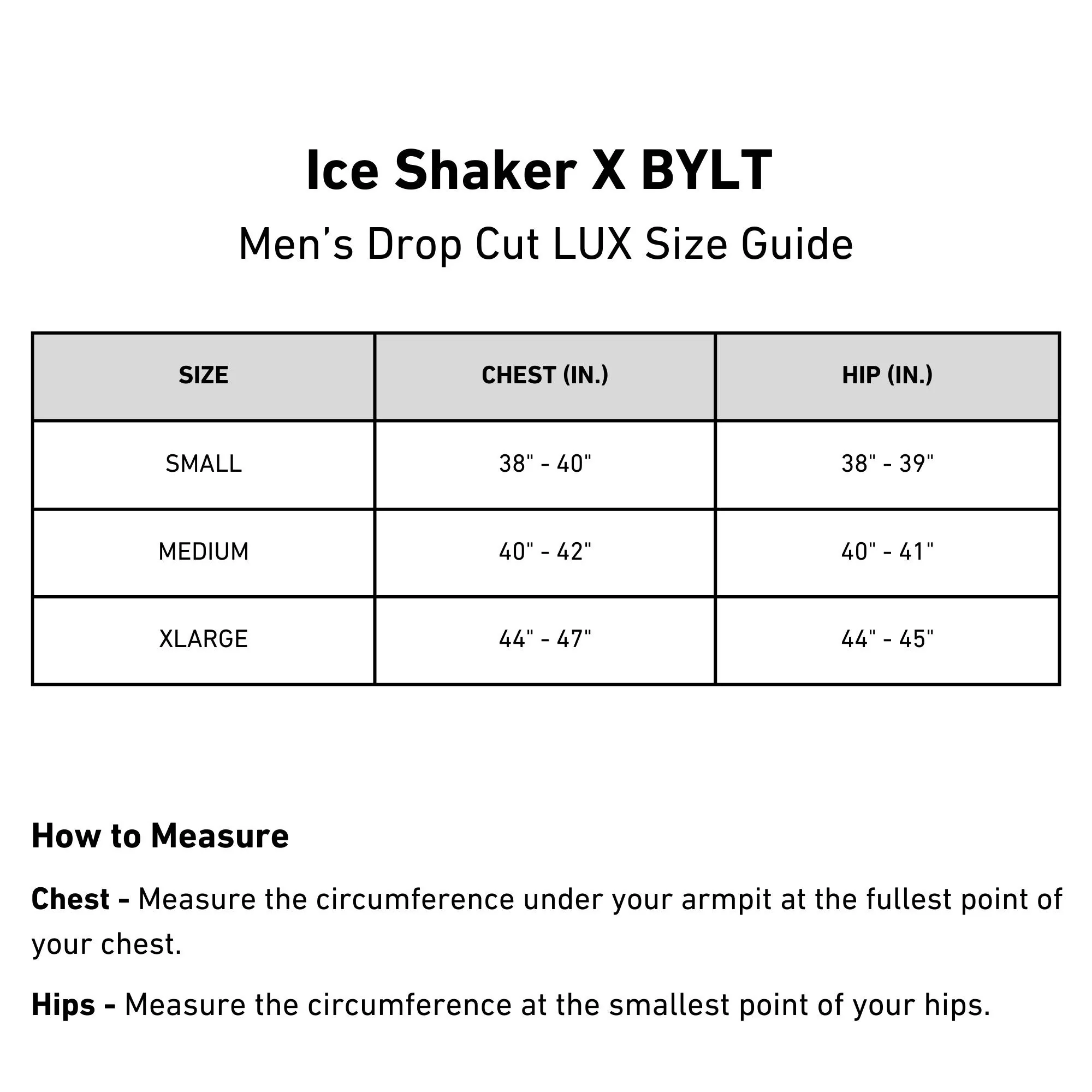 Ice Shaker X BYLT Men's Drop Cut LUX Short Sleeve T-Shirt - Image 2