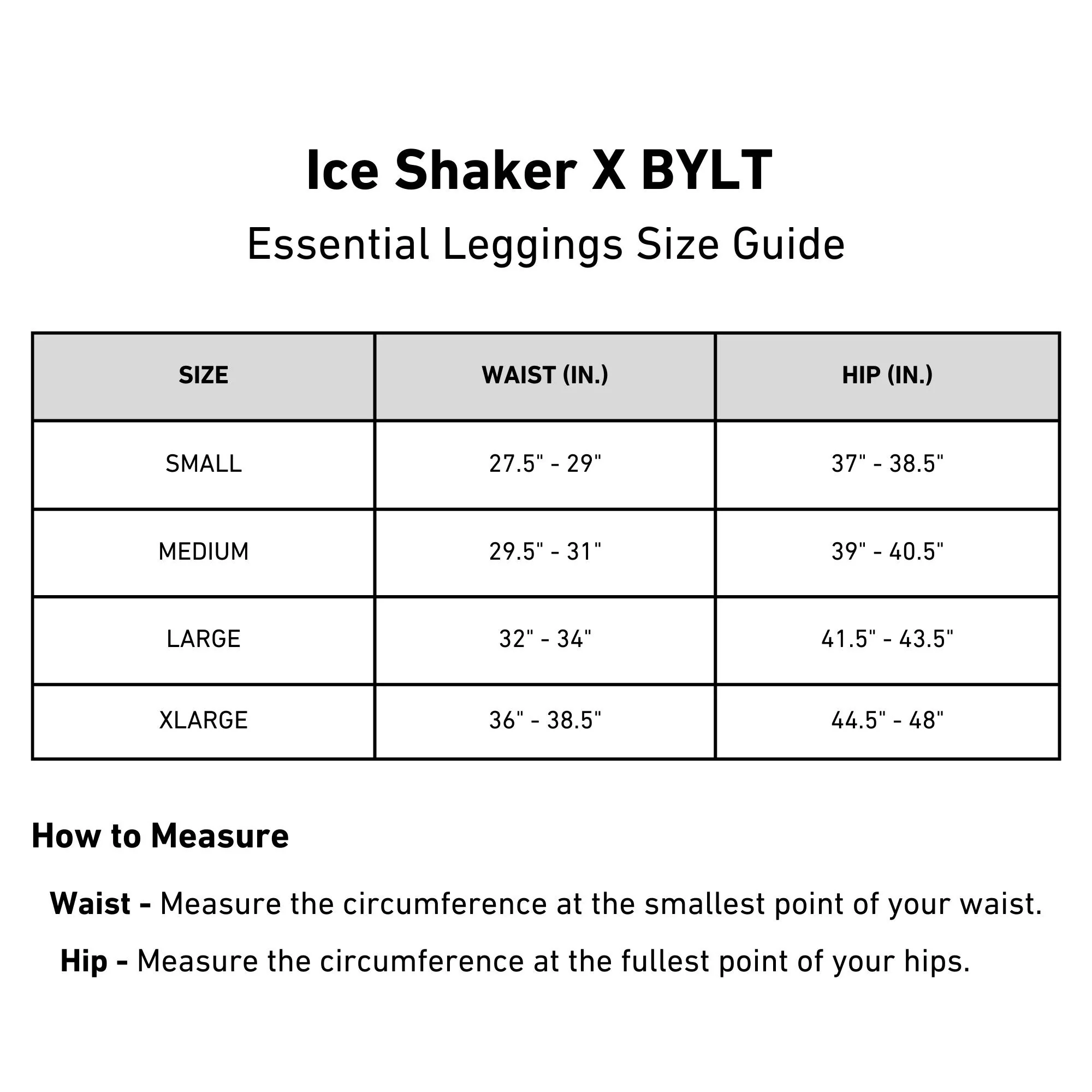 Ice Shaker X BYLT Women's Essential High-Waist Leggings - Image 3