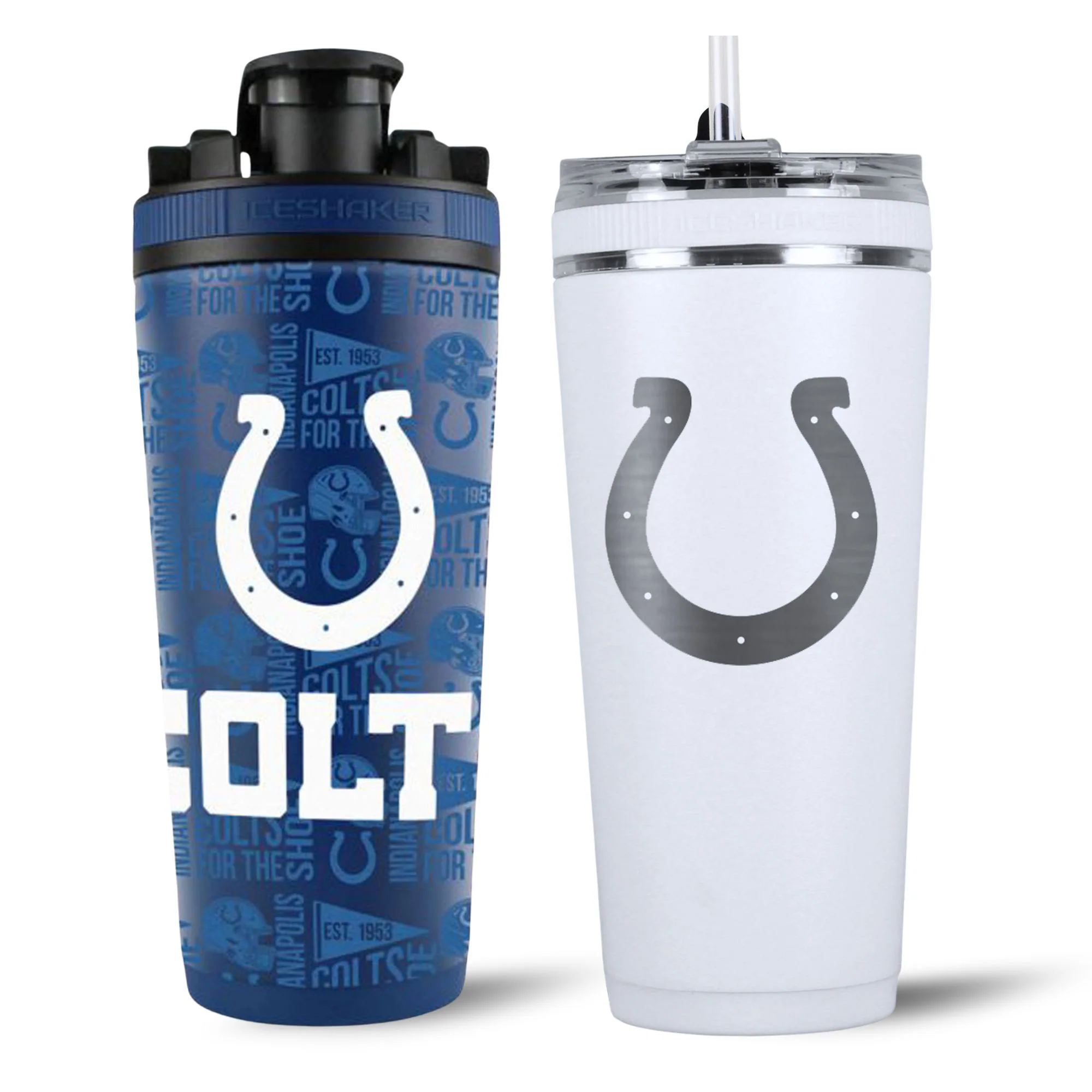 Indianapolis Colts 4D Shaker & Flex Bottle Bundle - Image 2