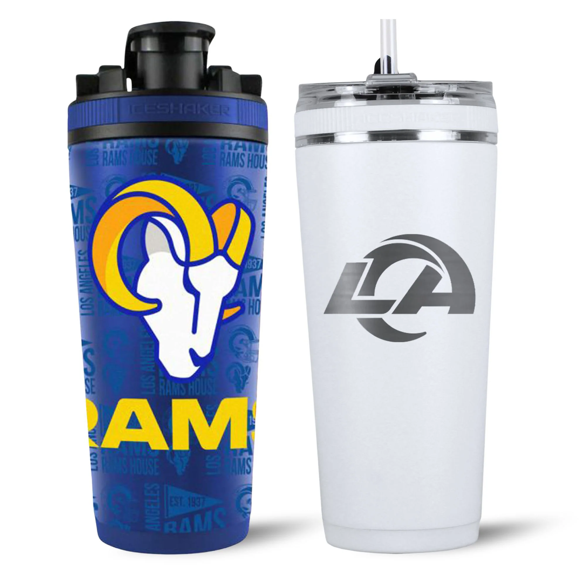 Los Angeles Rams 4D Shaker & Flex Bottle Bundle - Image 2