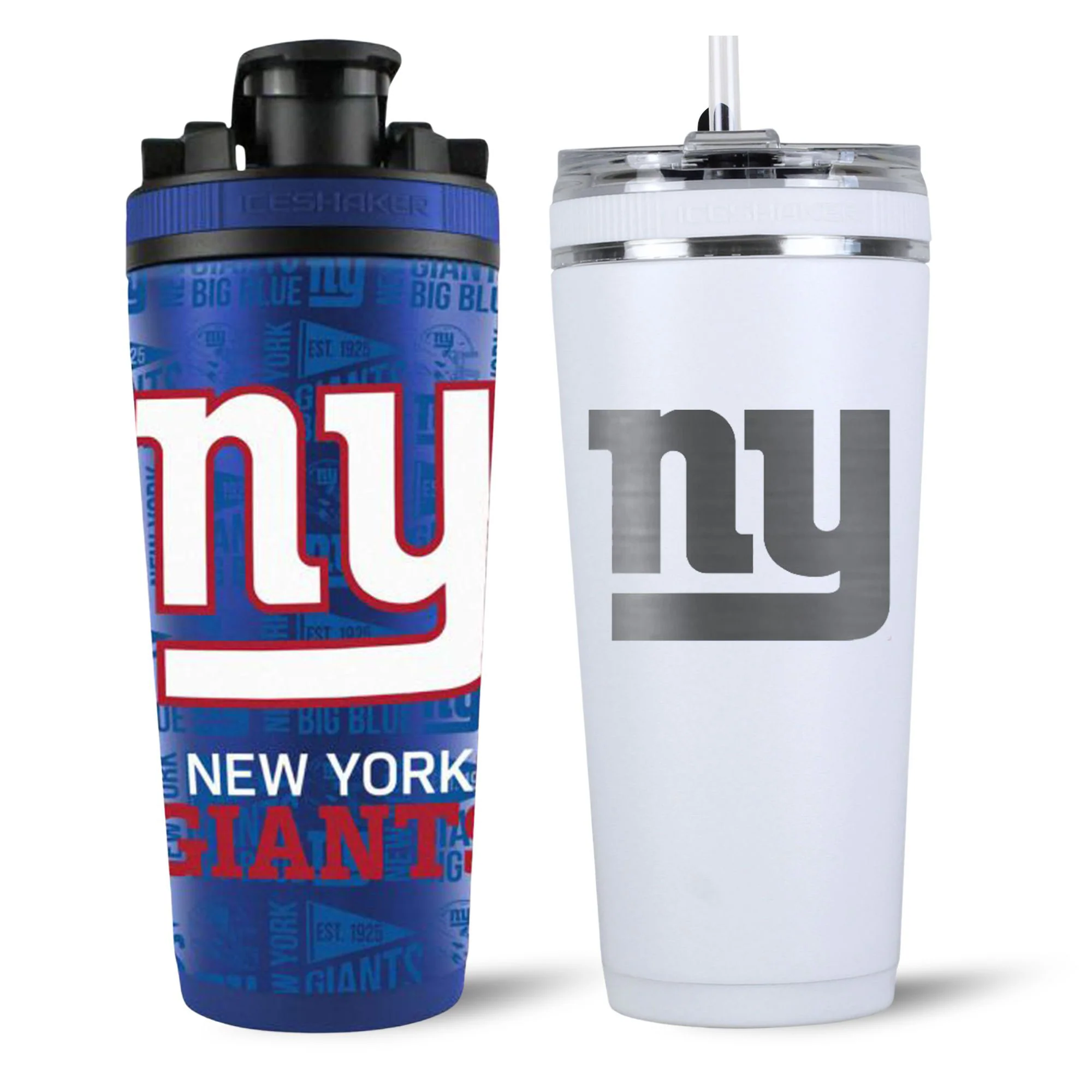 New York Giants 4D Shaker & Flex Bottle Bundle - Image 3