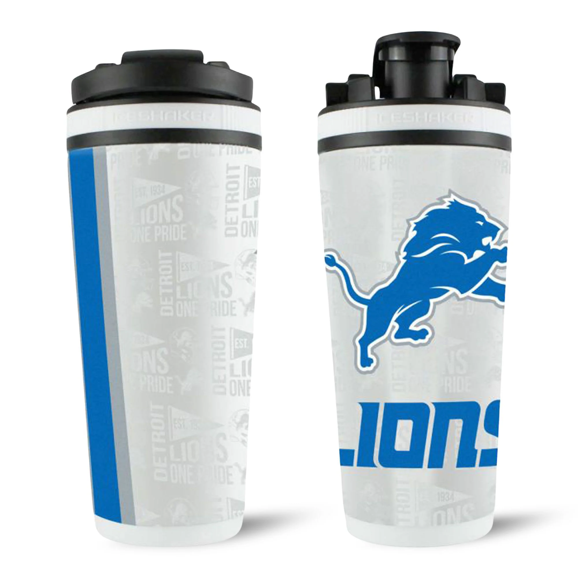 Officially Licensed Detroit Lions 26oz Ice Shaker - Image 18