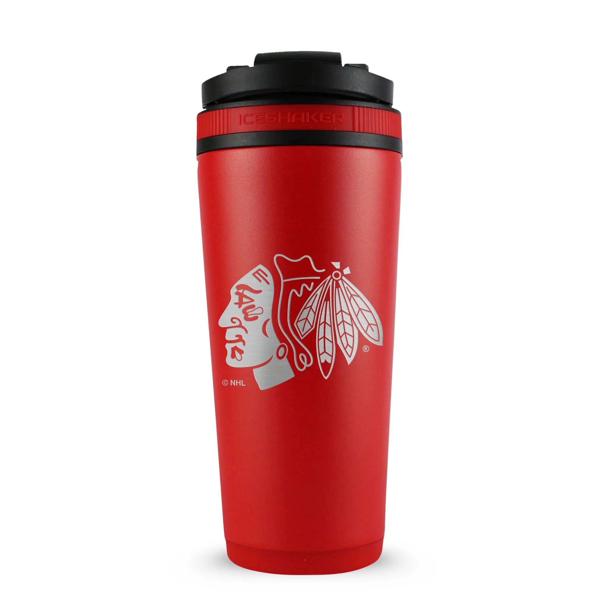 Officially Licensed Chicago Blackhawks 26oz Ice Shaker - Image 9