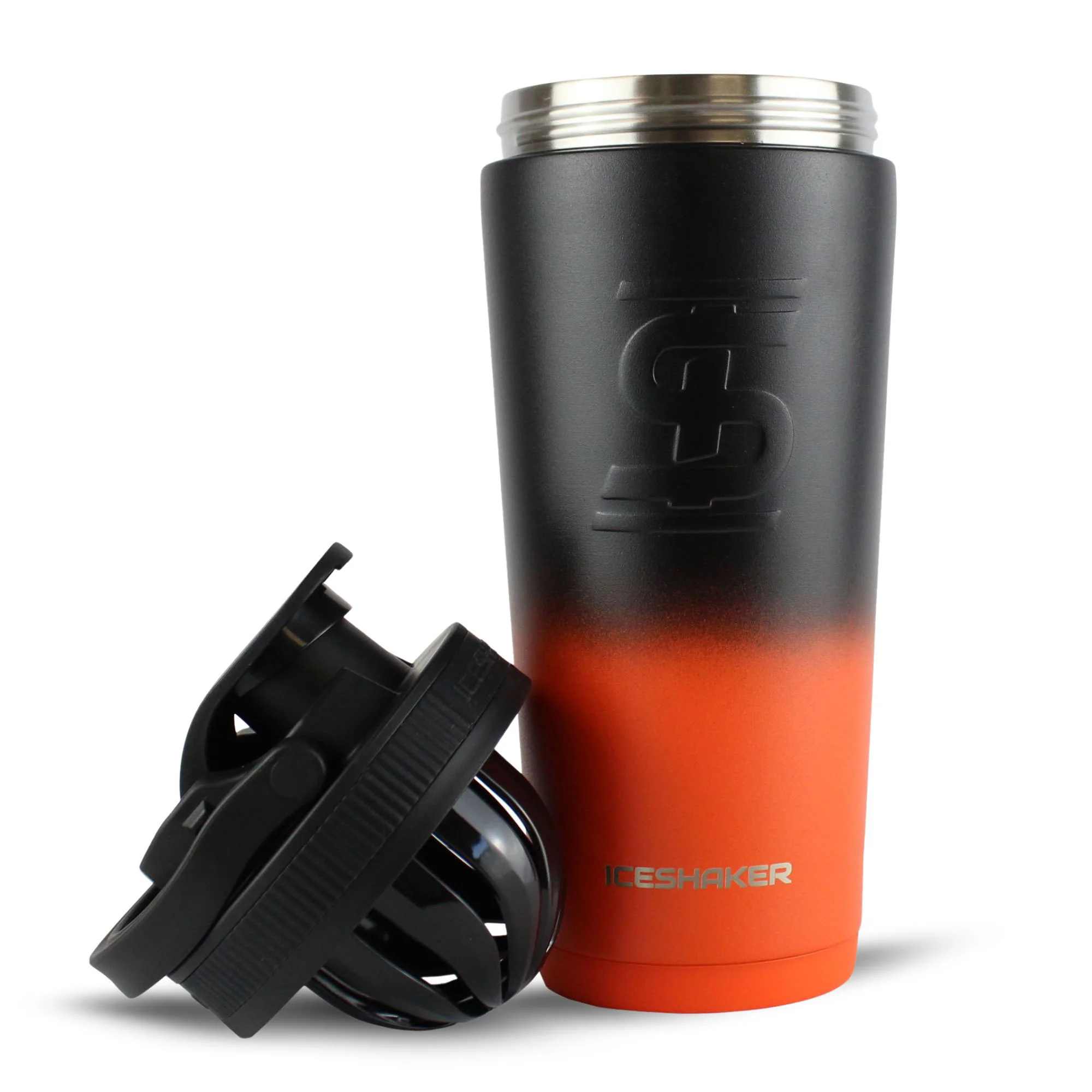 Officially Licensed Cincinnati Bengals 26oz Ice Shaker - Orange Black Ombre - Image 2
