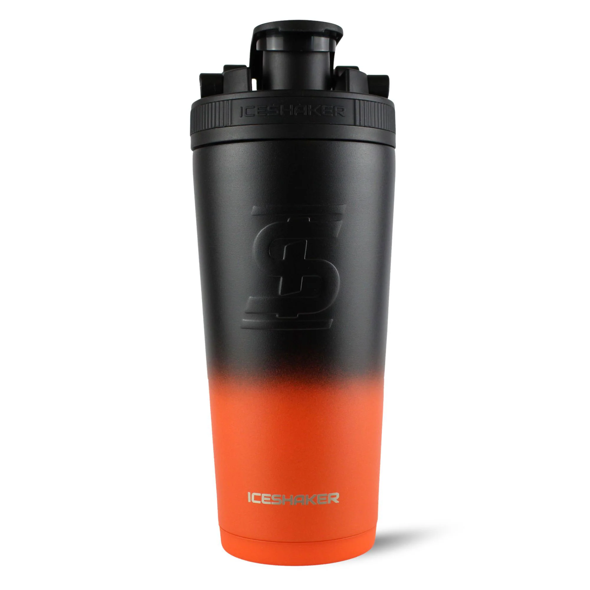 Officially Licensed Cincinnati Bengals 26oz Ice Shaker - Orange Black Ombre - Image 3
